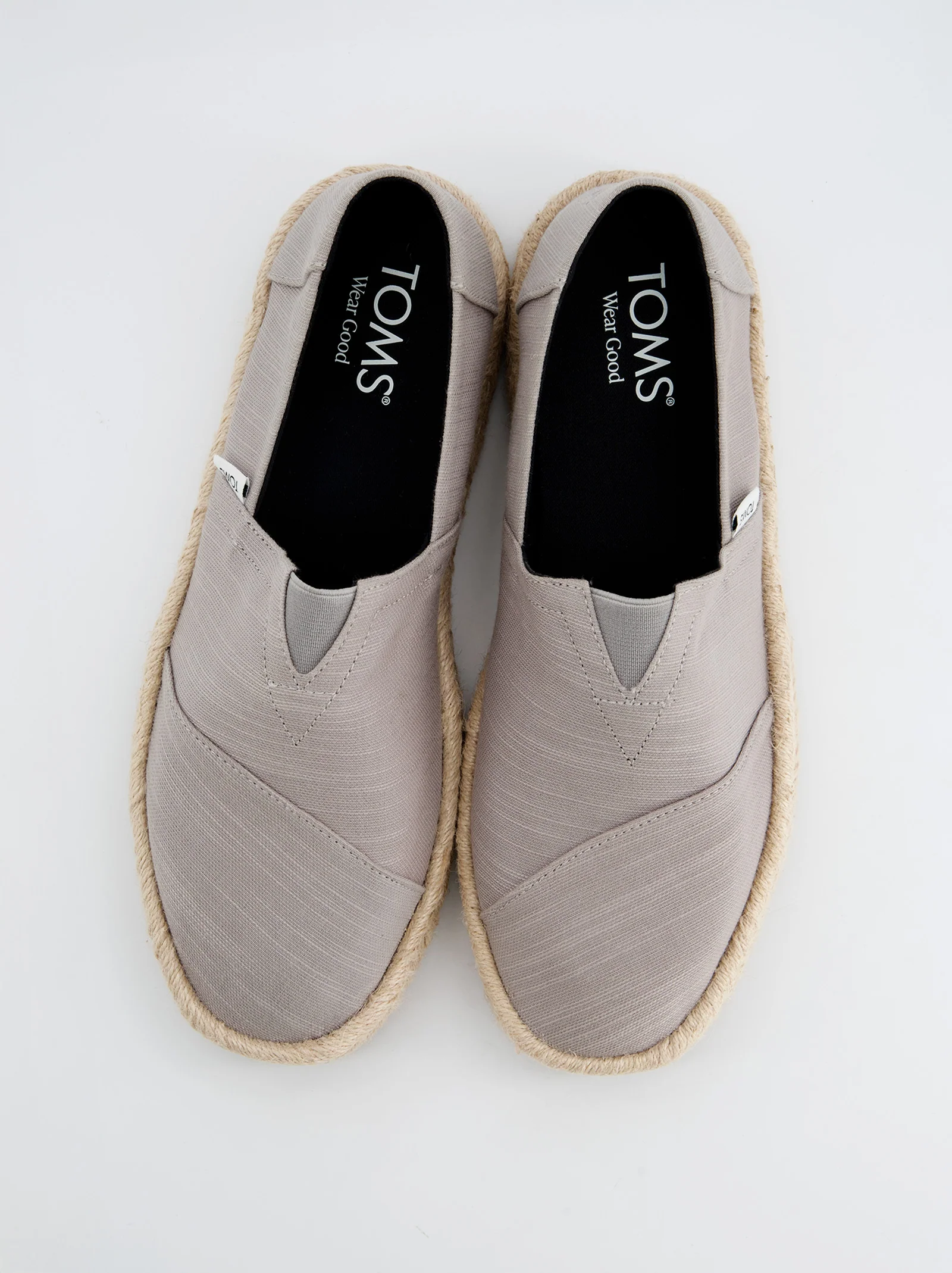 Alpargatas Toms De Lona Gris - Image 4