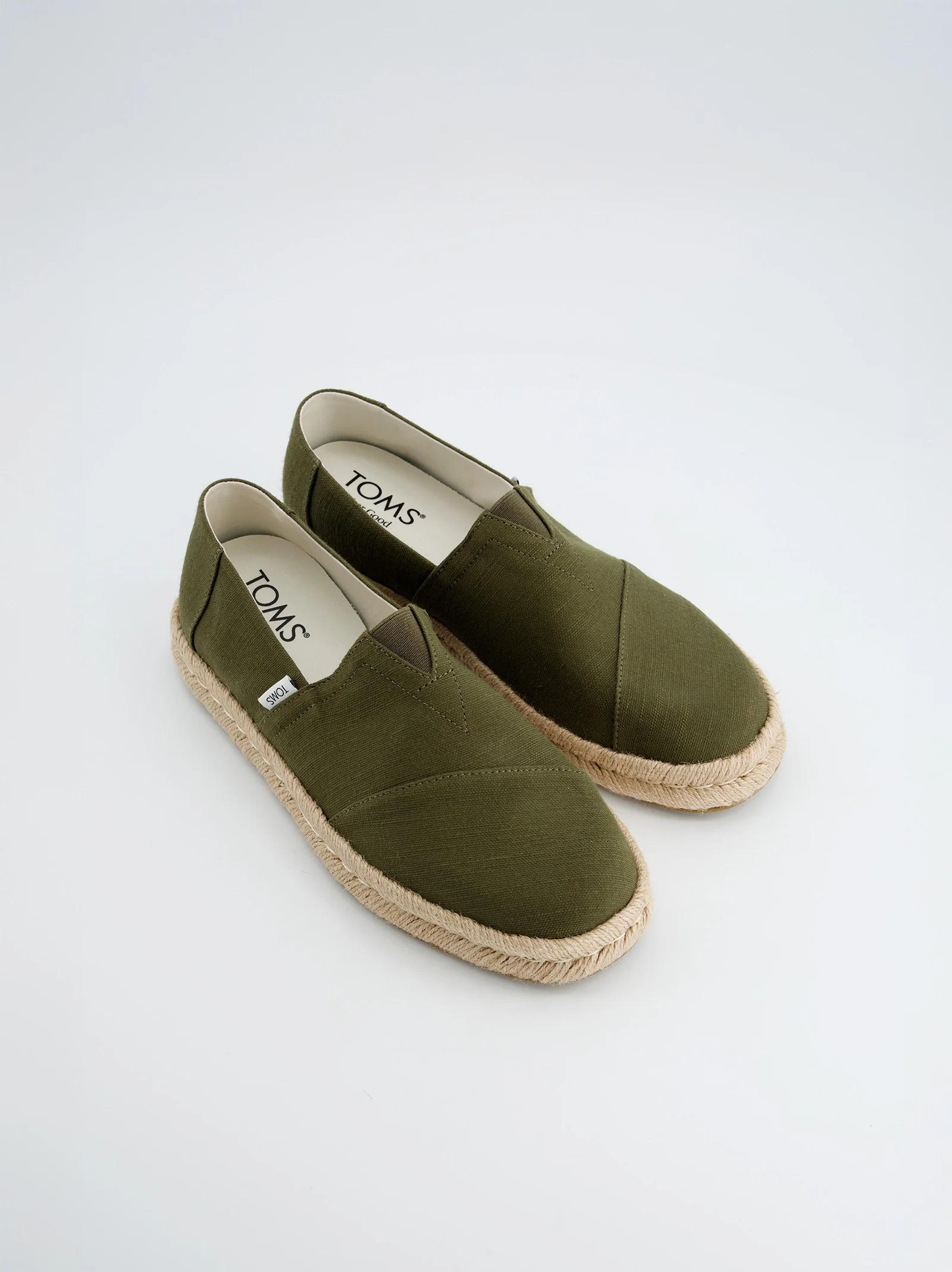 Alpargatas Toms De Lona Verde - Image 5