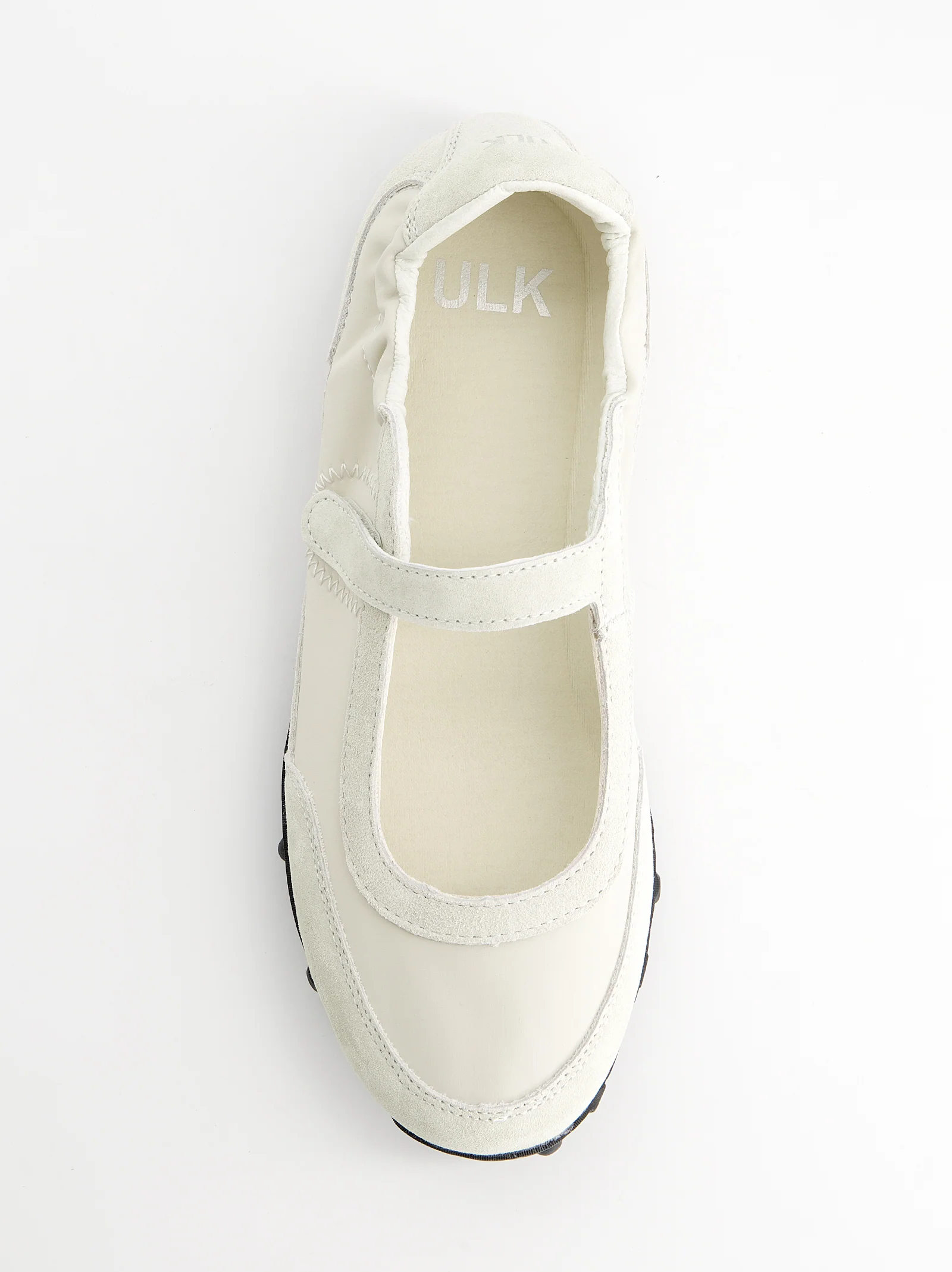 Bailarinas deportivas fruncidas de ante - Krown
