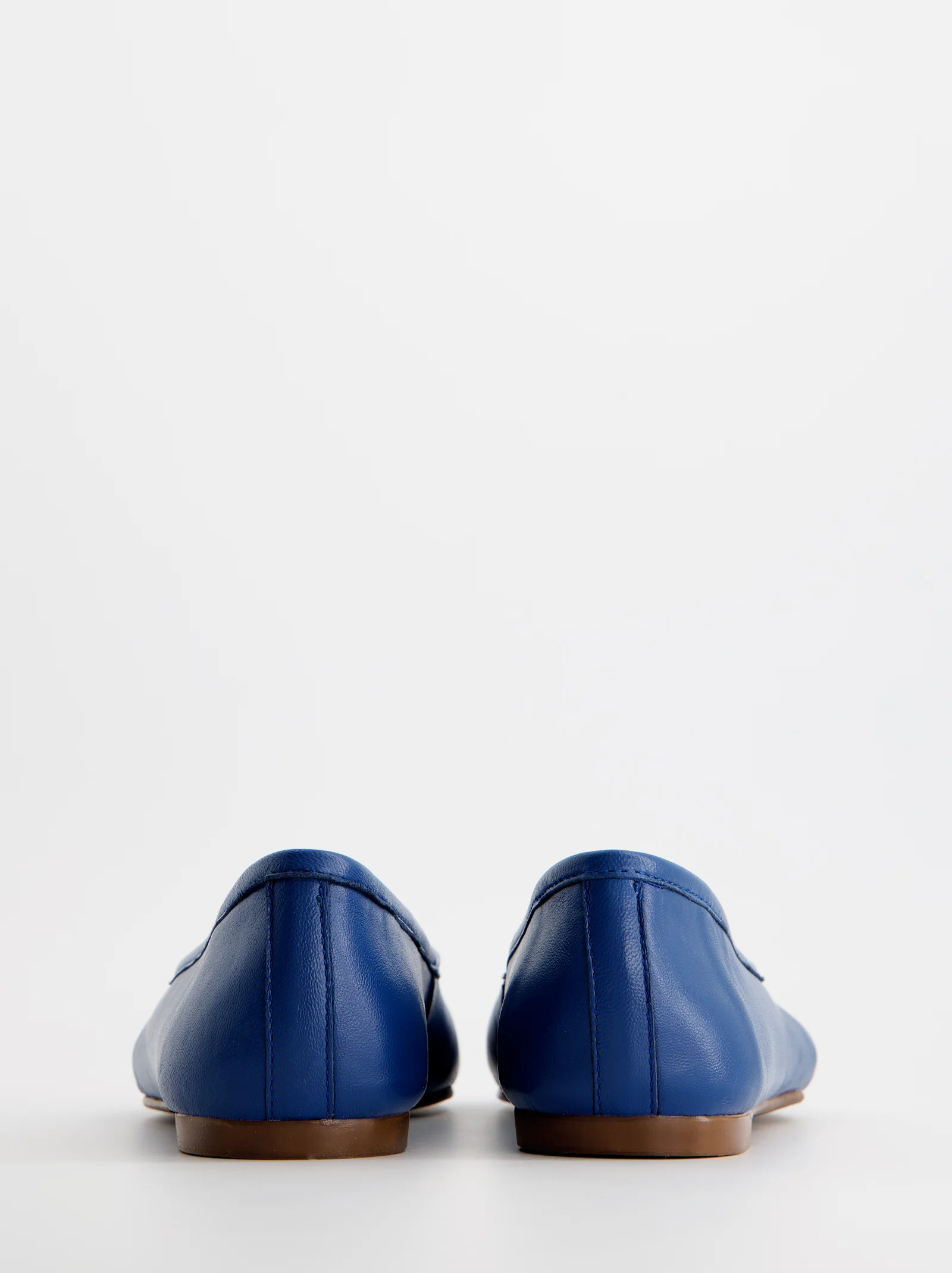 Bailarinas tabi de piel azules - Karva - Image 5