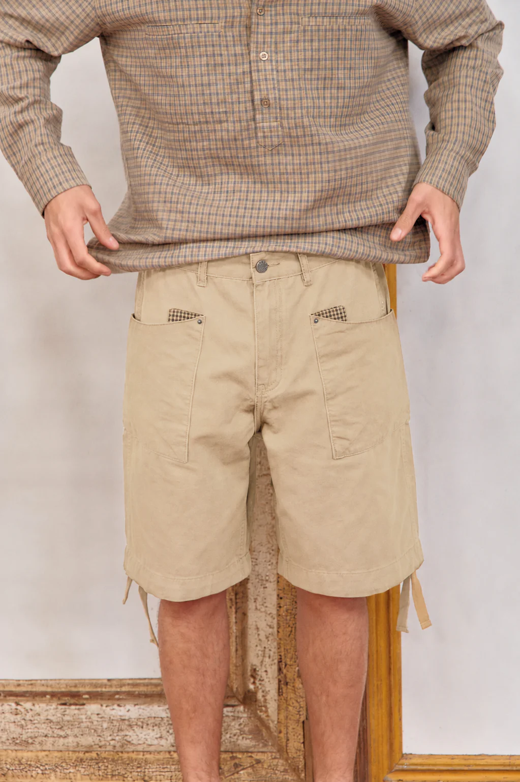 Bermuda cargo con bajos ajustables - Nomad
