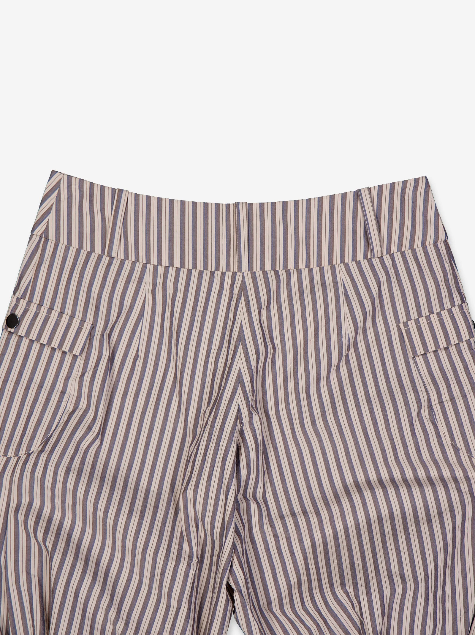Bermuda de rayas con bajo ajustable - Brava - Image 6