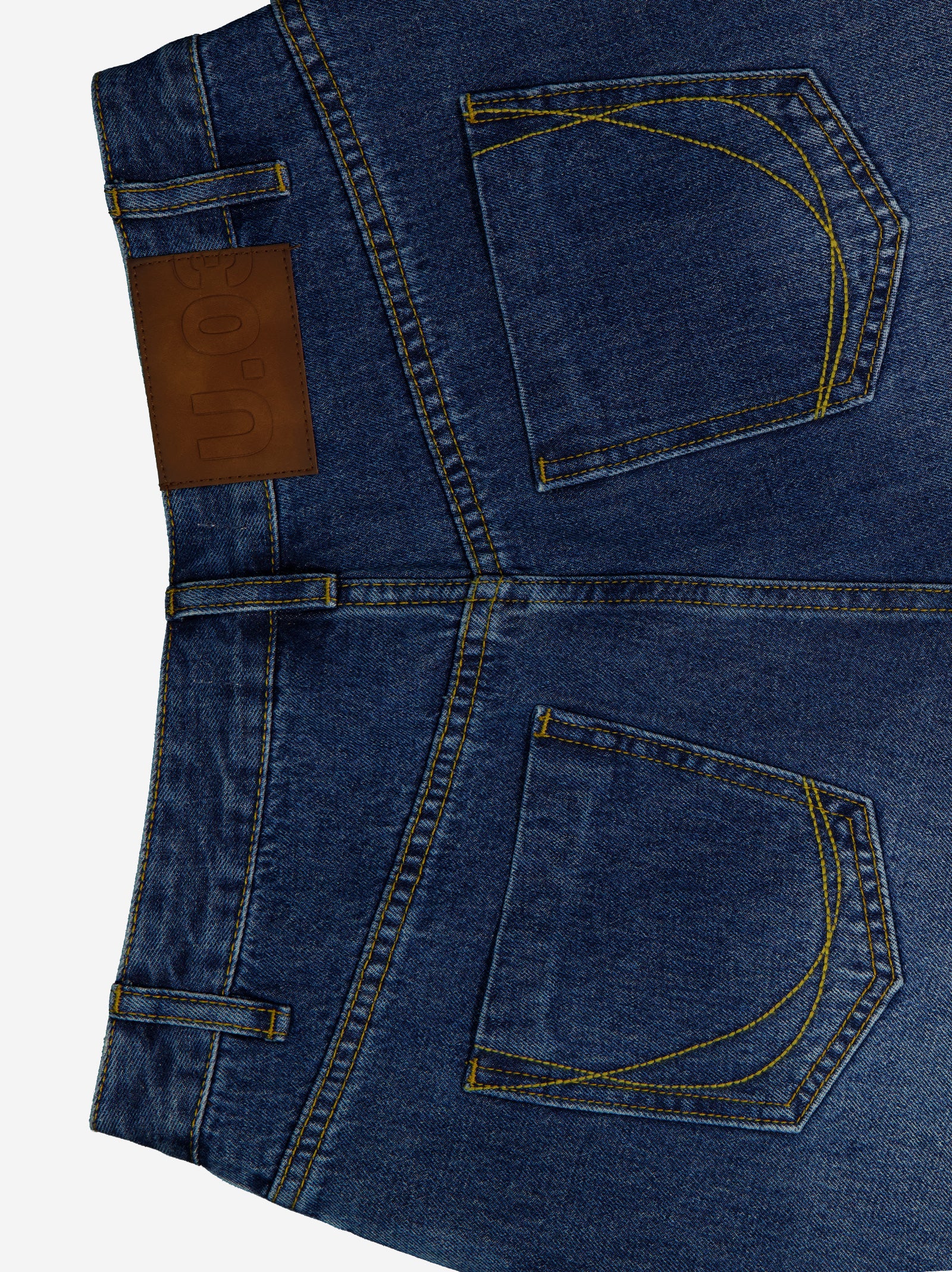 Bermudas denim con pinzas frontales - Mina - Image 6