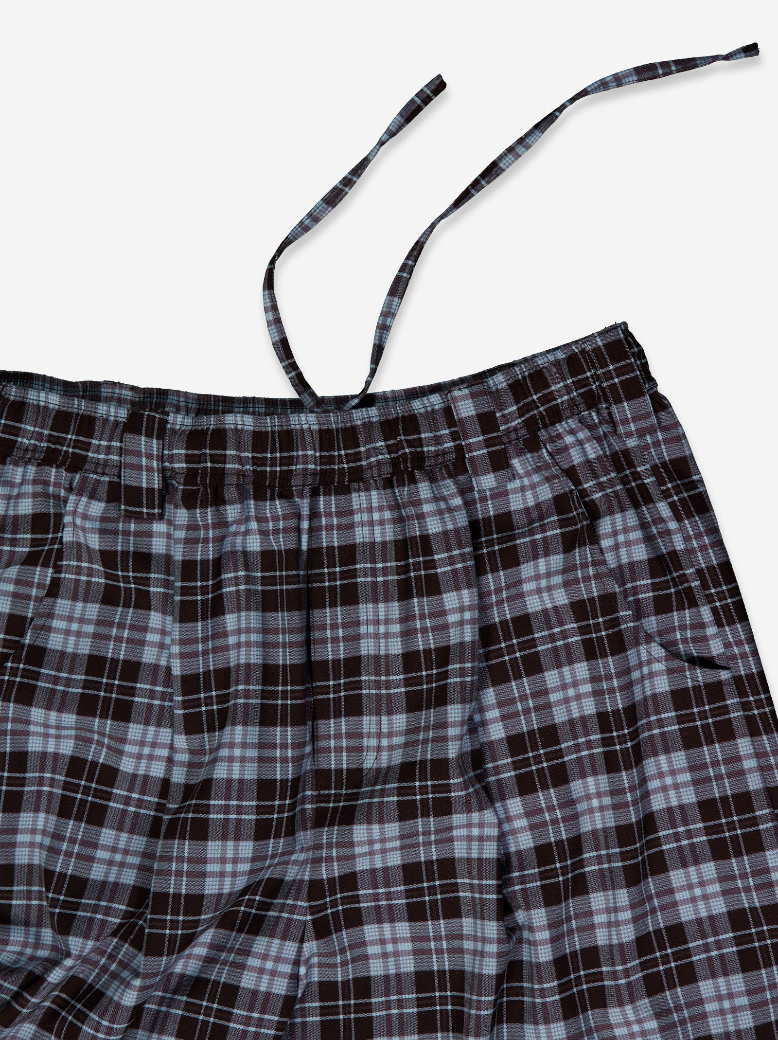 Bermudas tartán relaxed fit con cintura elástica Cake - Image 4