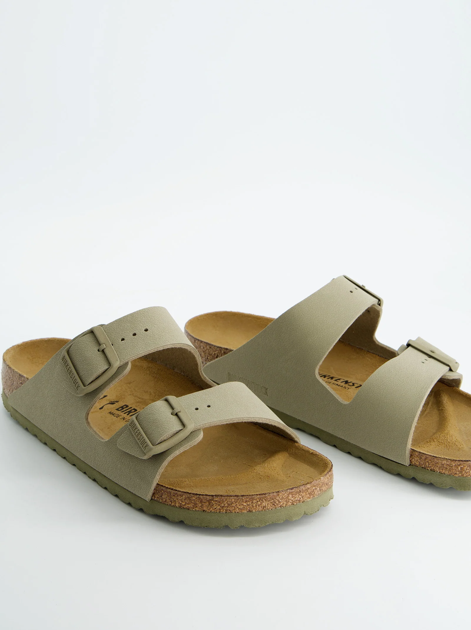 Sandalias Birkenstock Arizona En Verde Kaki - Image 5
