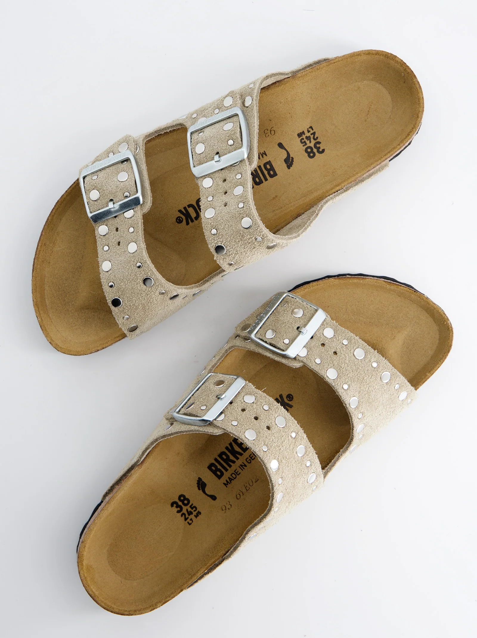 Birkenstock Arizona Rivet Beige