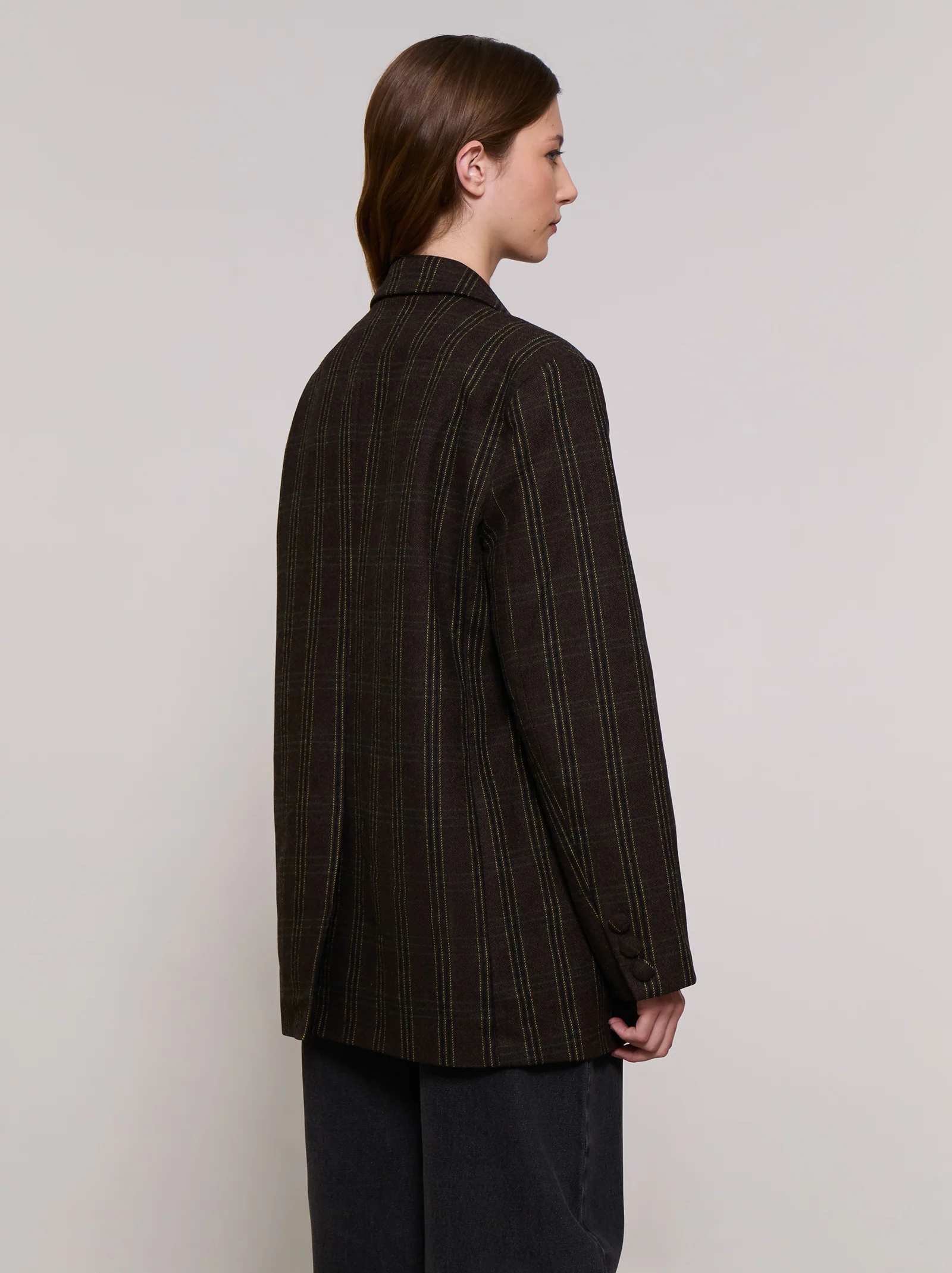 Blazer oversized cuadros - ULK Java - Image 3