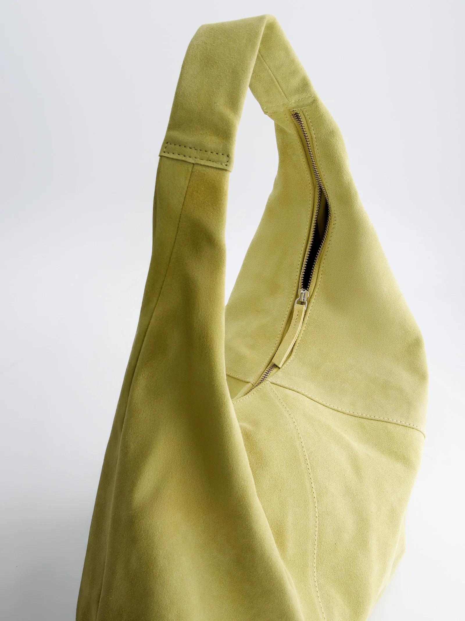 Bolso De Piel En Amarillo Suave - Marne - Image 3
