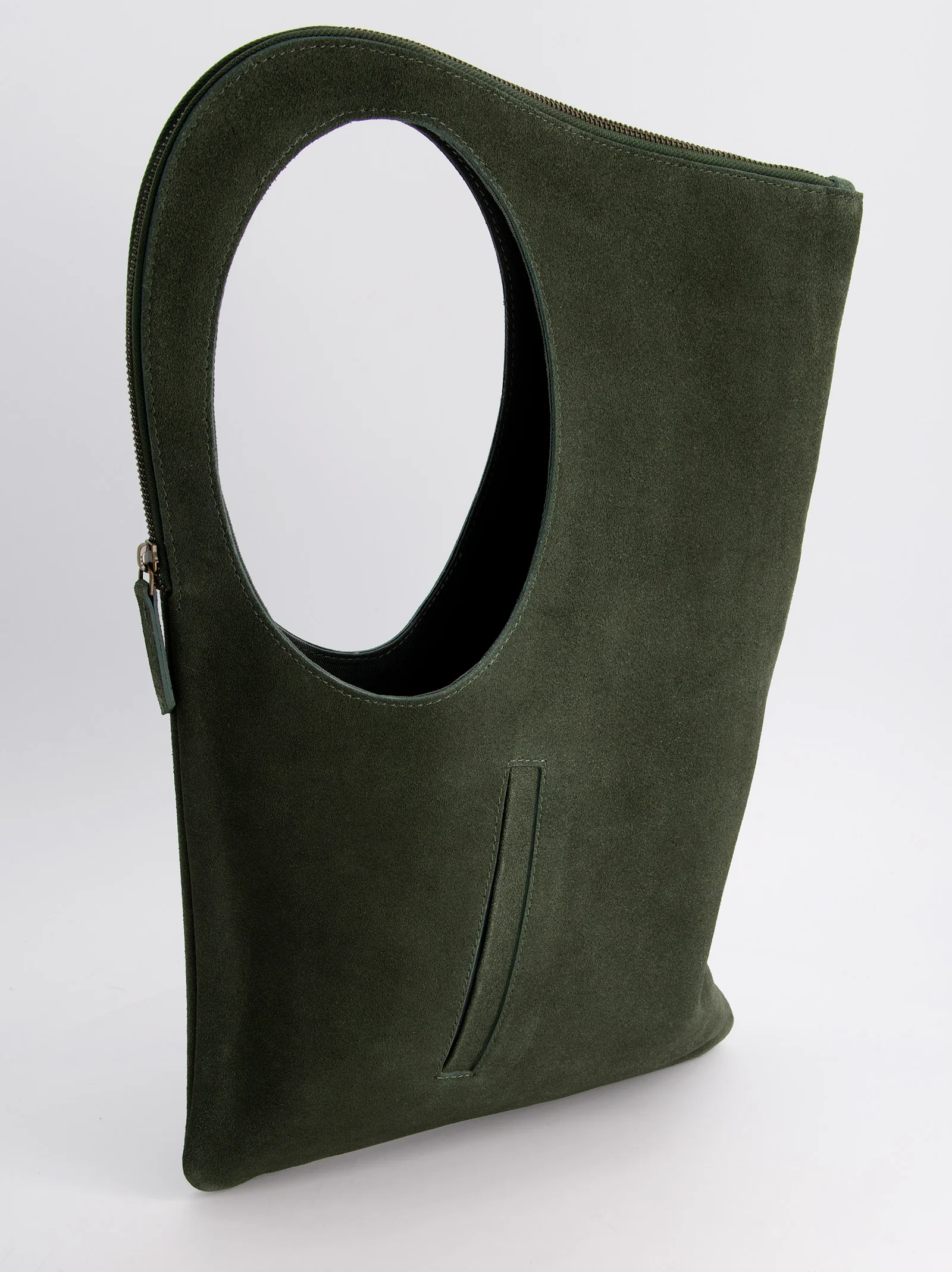 Bolso De Serraje Verde - Mariana - Image 2