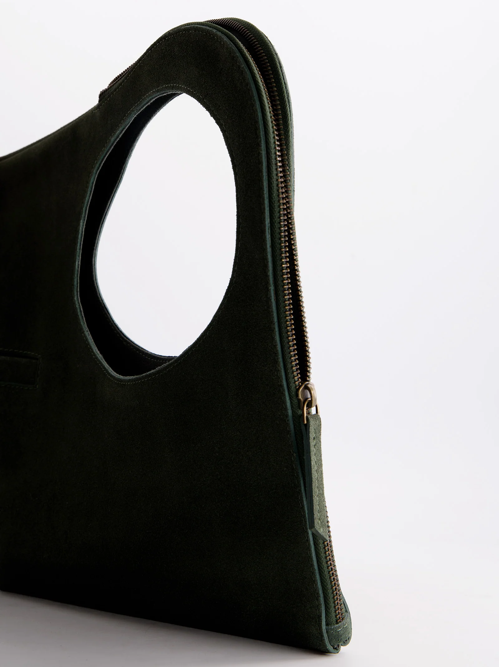 Bolso De Serraje Verde - Mariana - Image 3