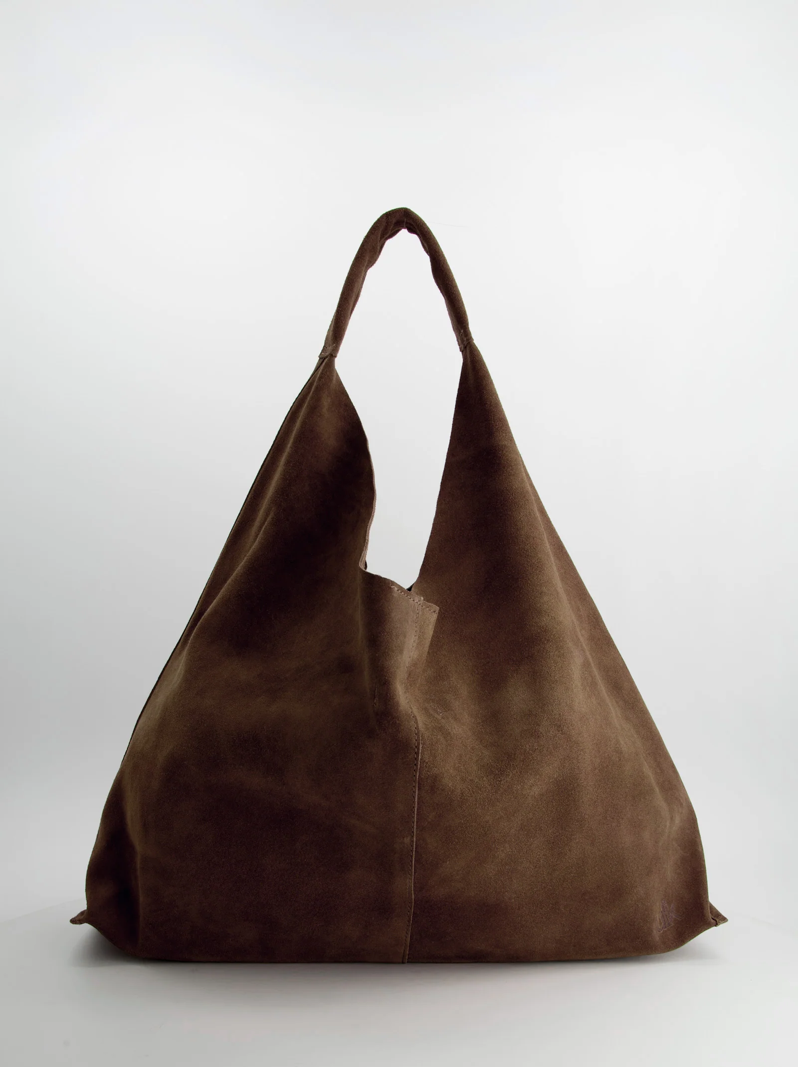 Bolso hobo de piel marrón - Fede Maxi - Image 2