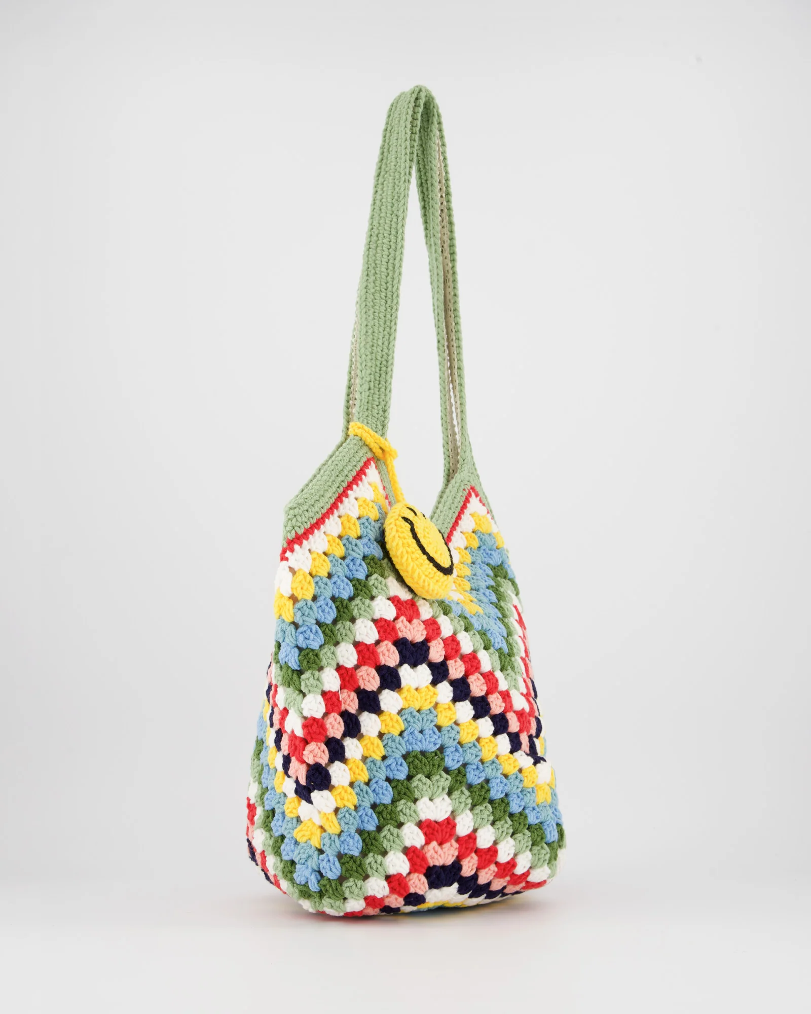 Bolso shopper de crochet multicolor - Aspen - Image 3