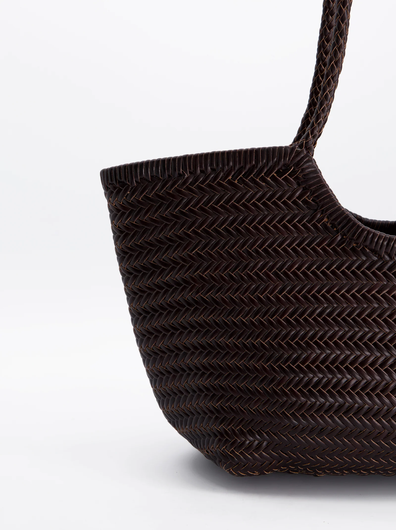 Bolso shopper maxi de piel trenzada - Romi XL - Image 3