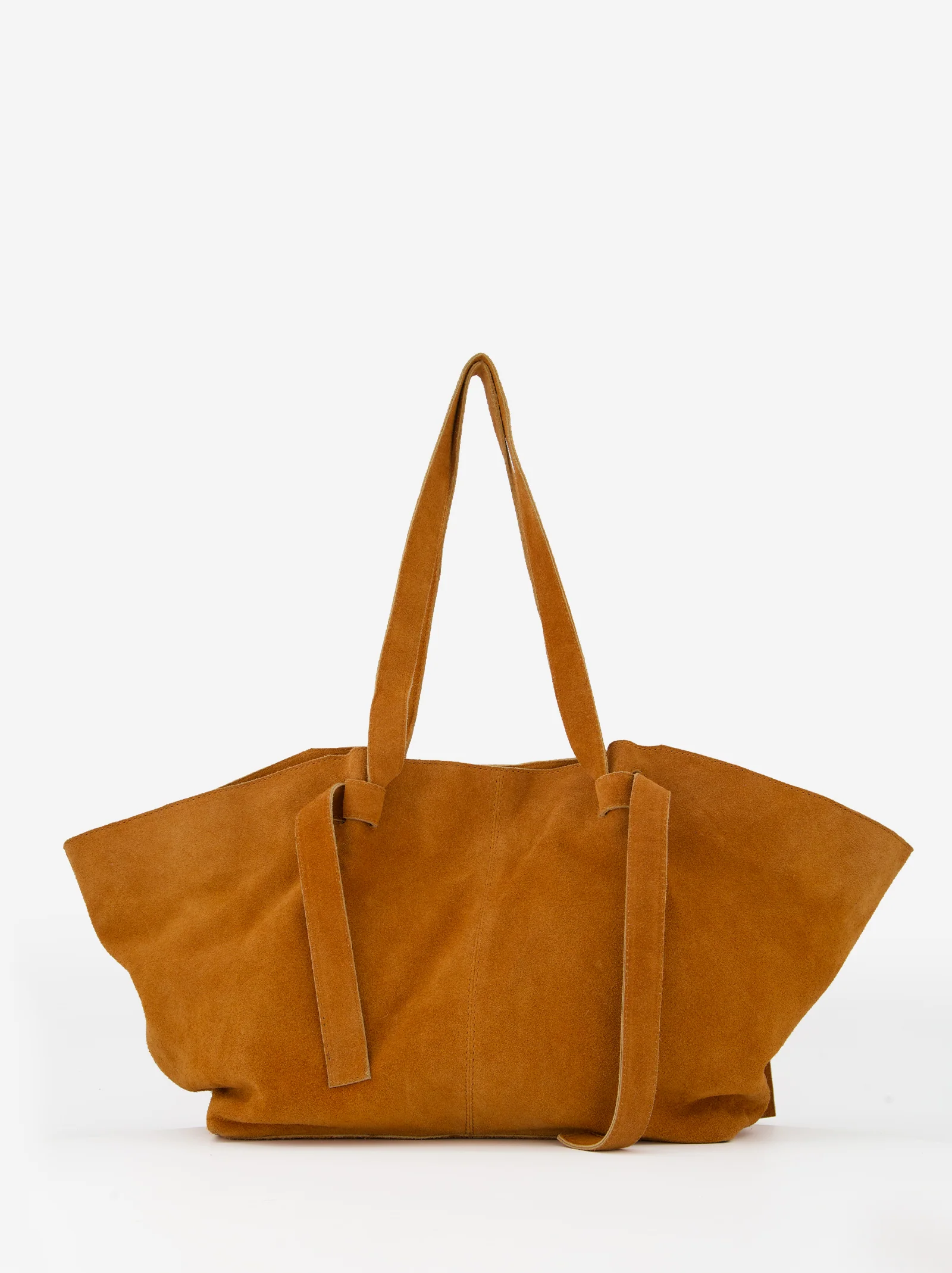 Bolso shopper naranja piel  Tavie - Image 2