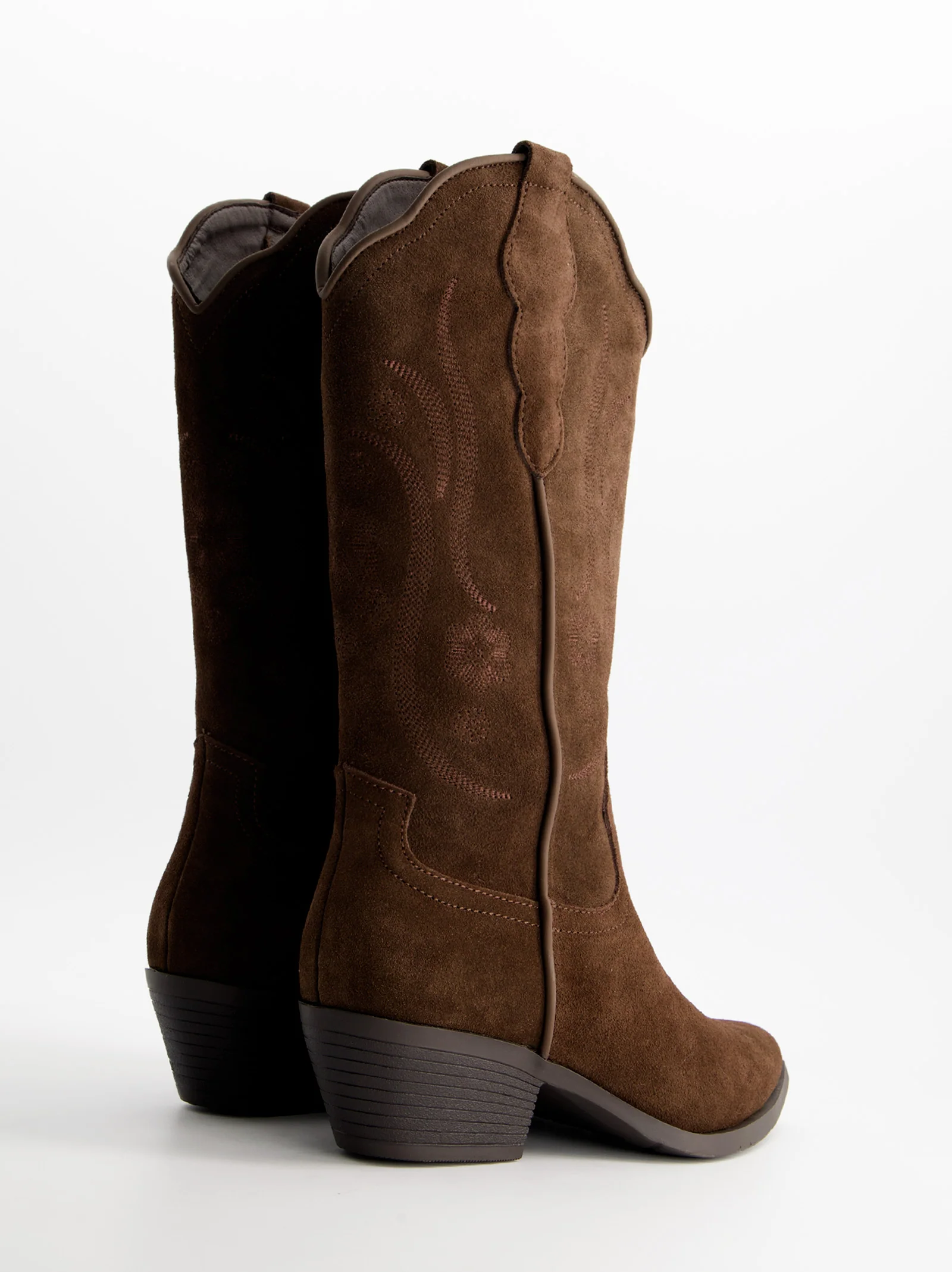 Botas cowboy de ante - India - Image 4