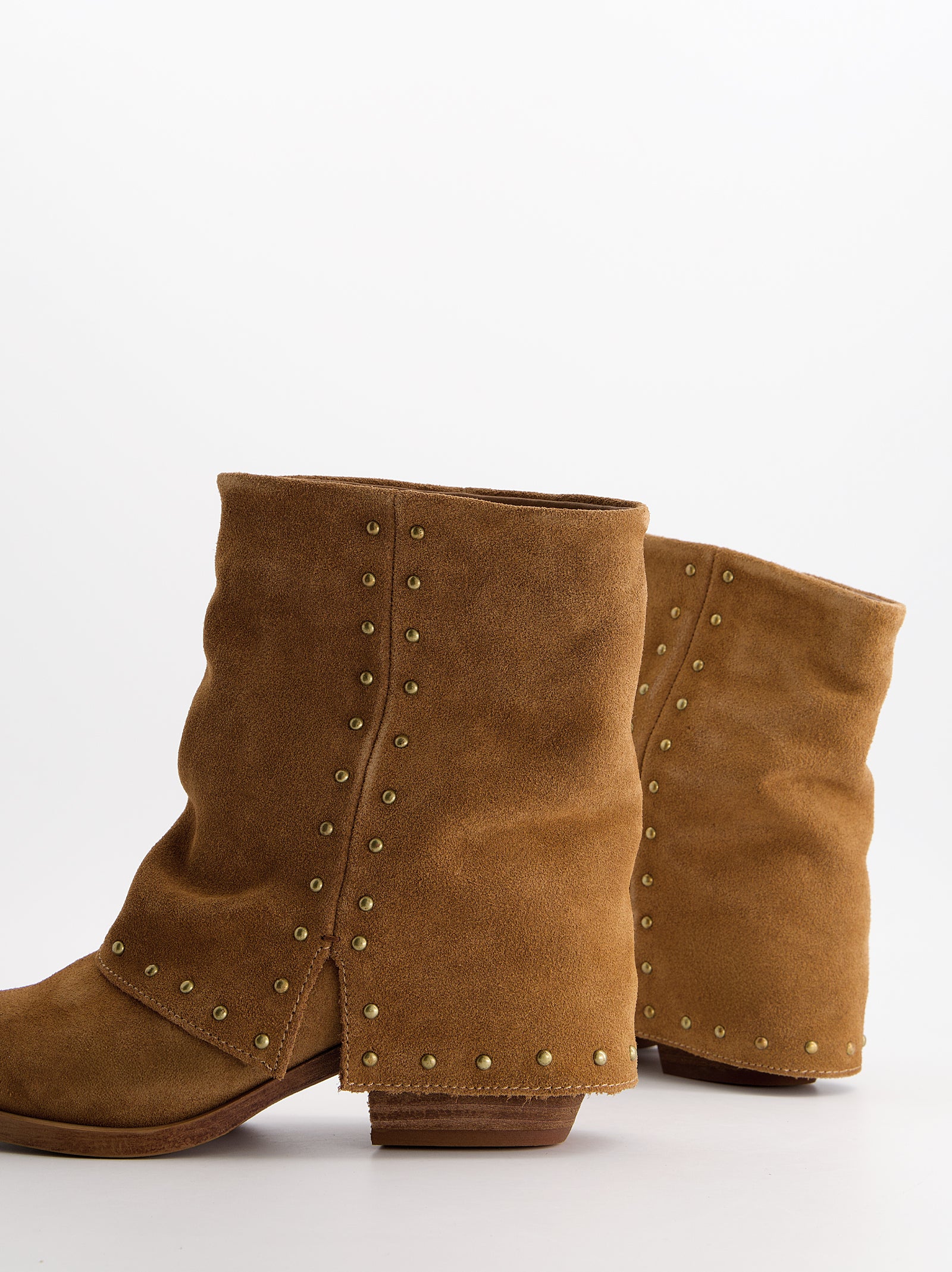 Botines cowboy de ante con tachuelas - Conar - Image 3