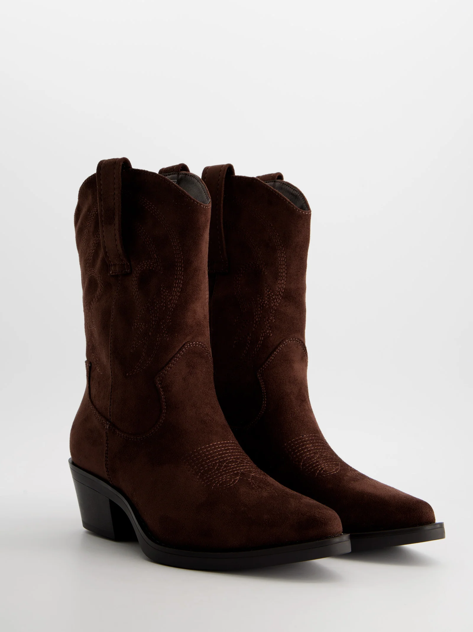 Botines cowboy efecto ante - Brooklyn - Image 2