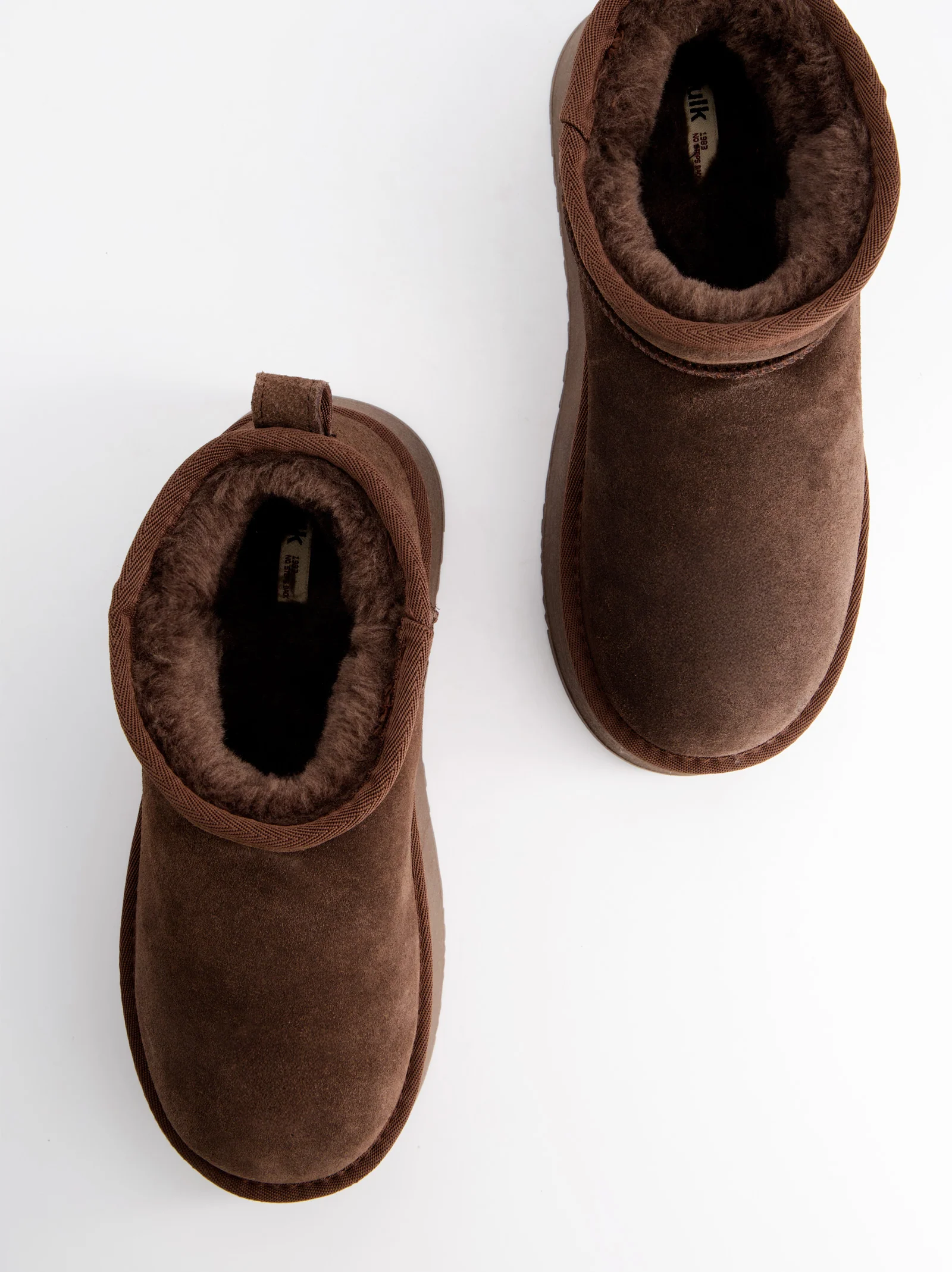 Botines de ante con forro interior y plataforma - Miwa - Image 4