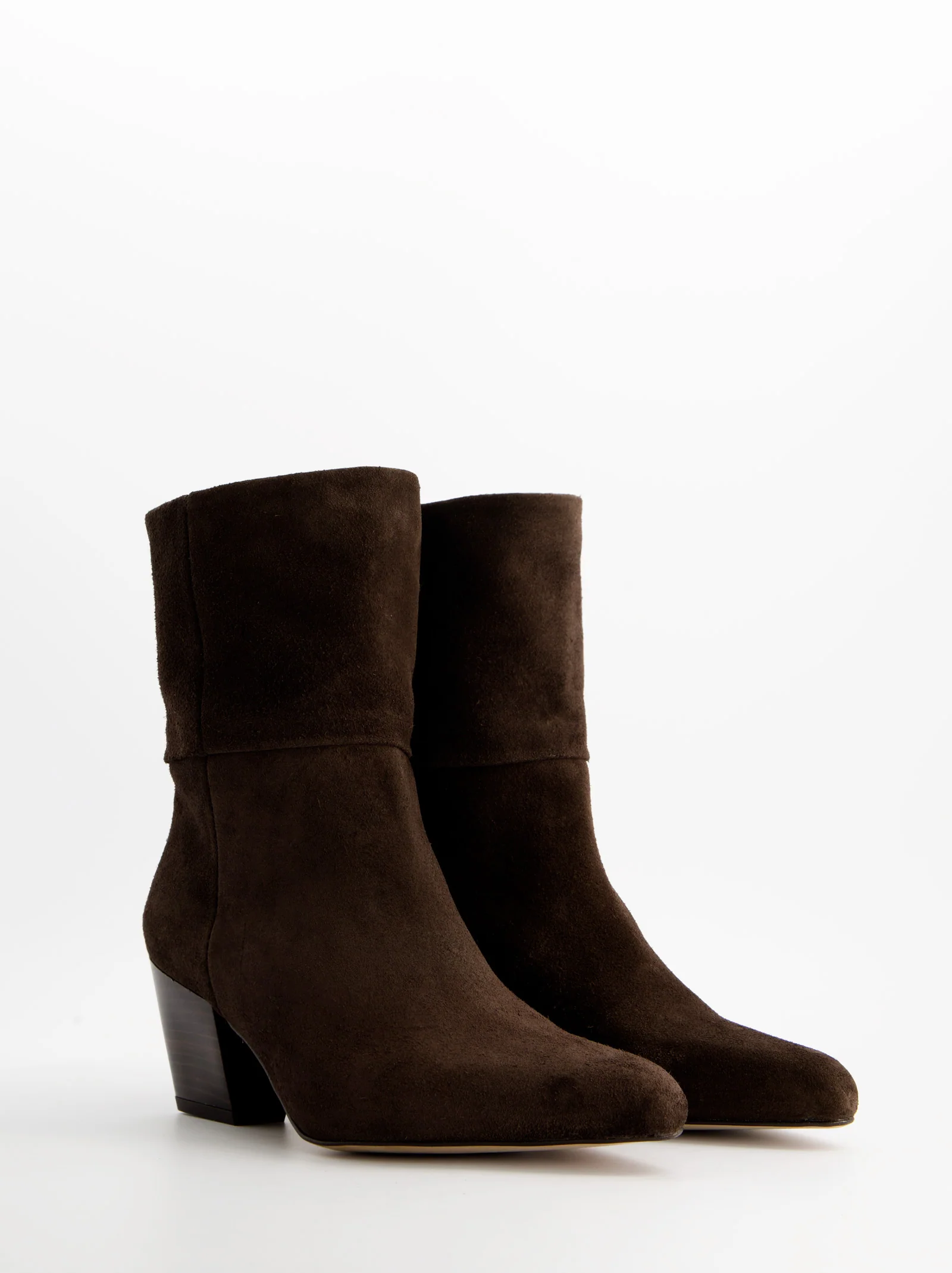 Botines de ante con tacón - Oslo - Image 2