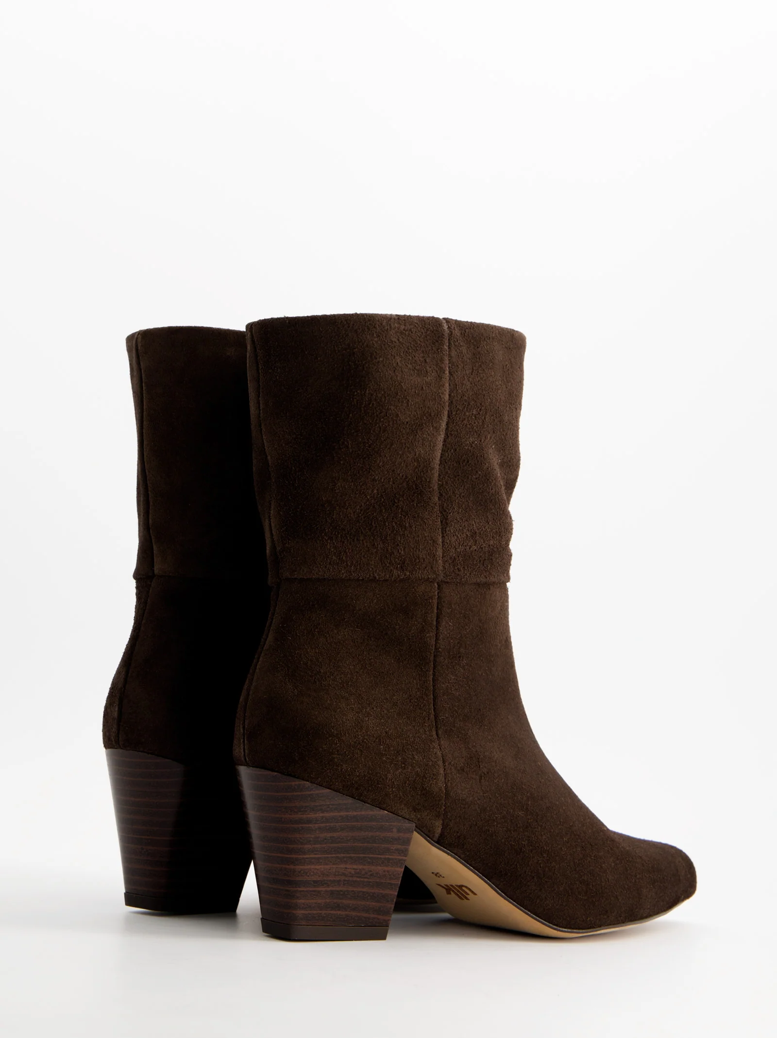 Botines de ante con tacón - Oslo - Image 4