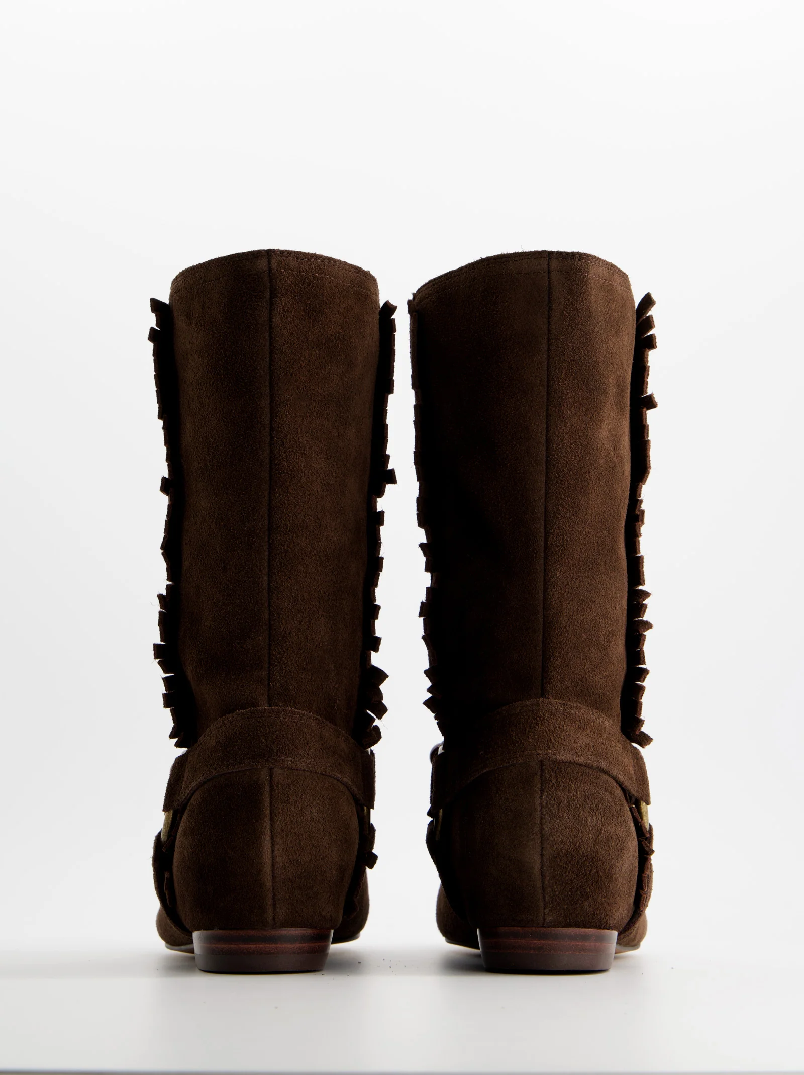 Botines planos de serraje estilo boho - ULK Doha - Image 5