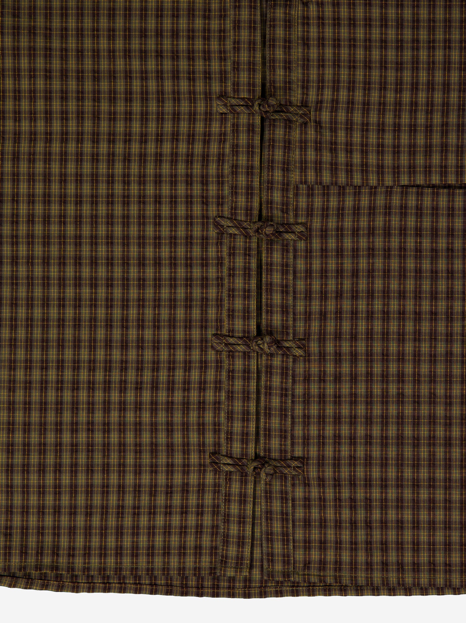 Camisa a cuadros con botones de nudo - Davis - Image 6