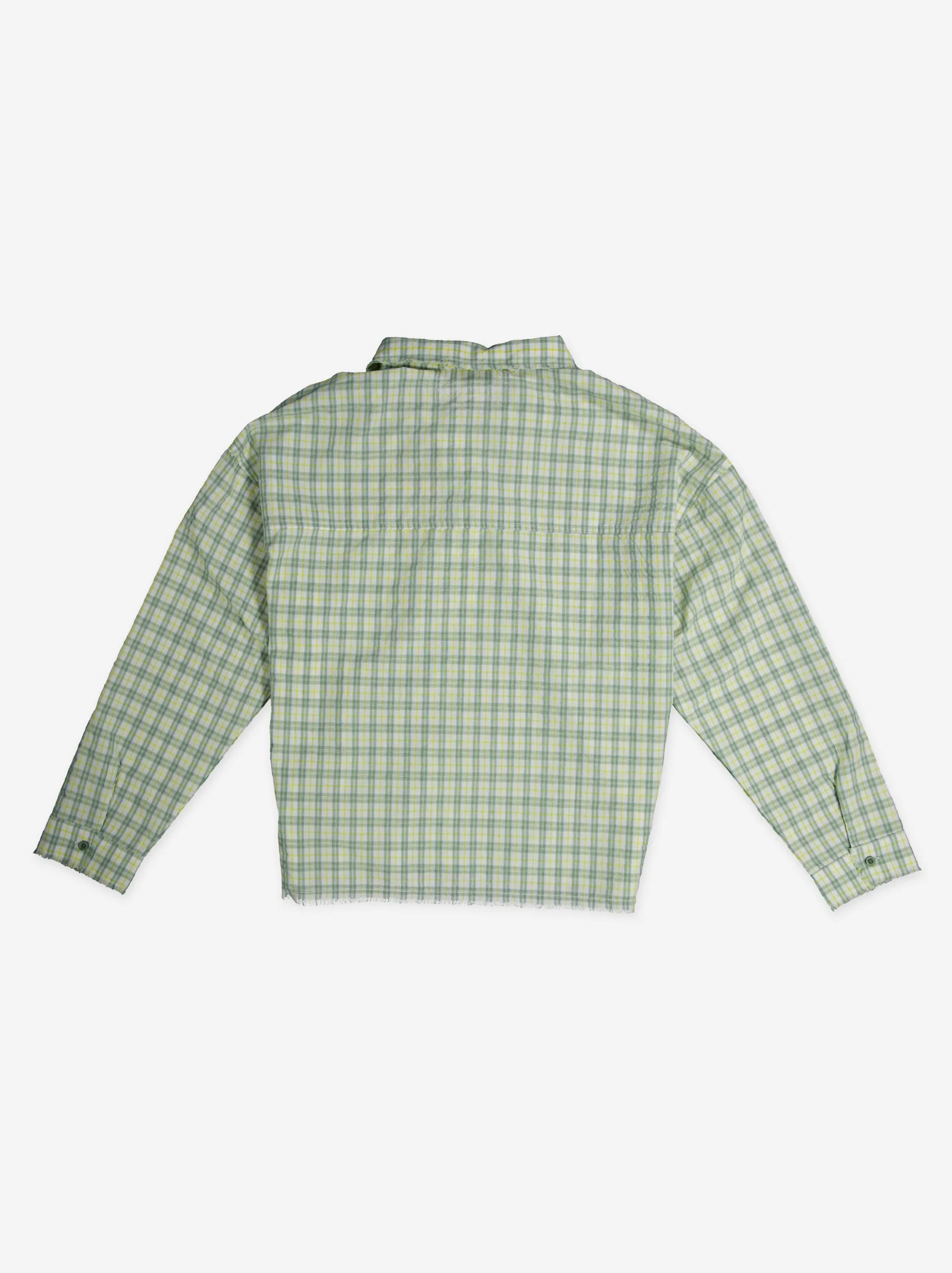 Camisa a cuadros relaxed fit - Blue - Image 5
