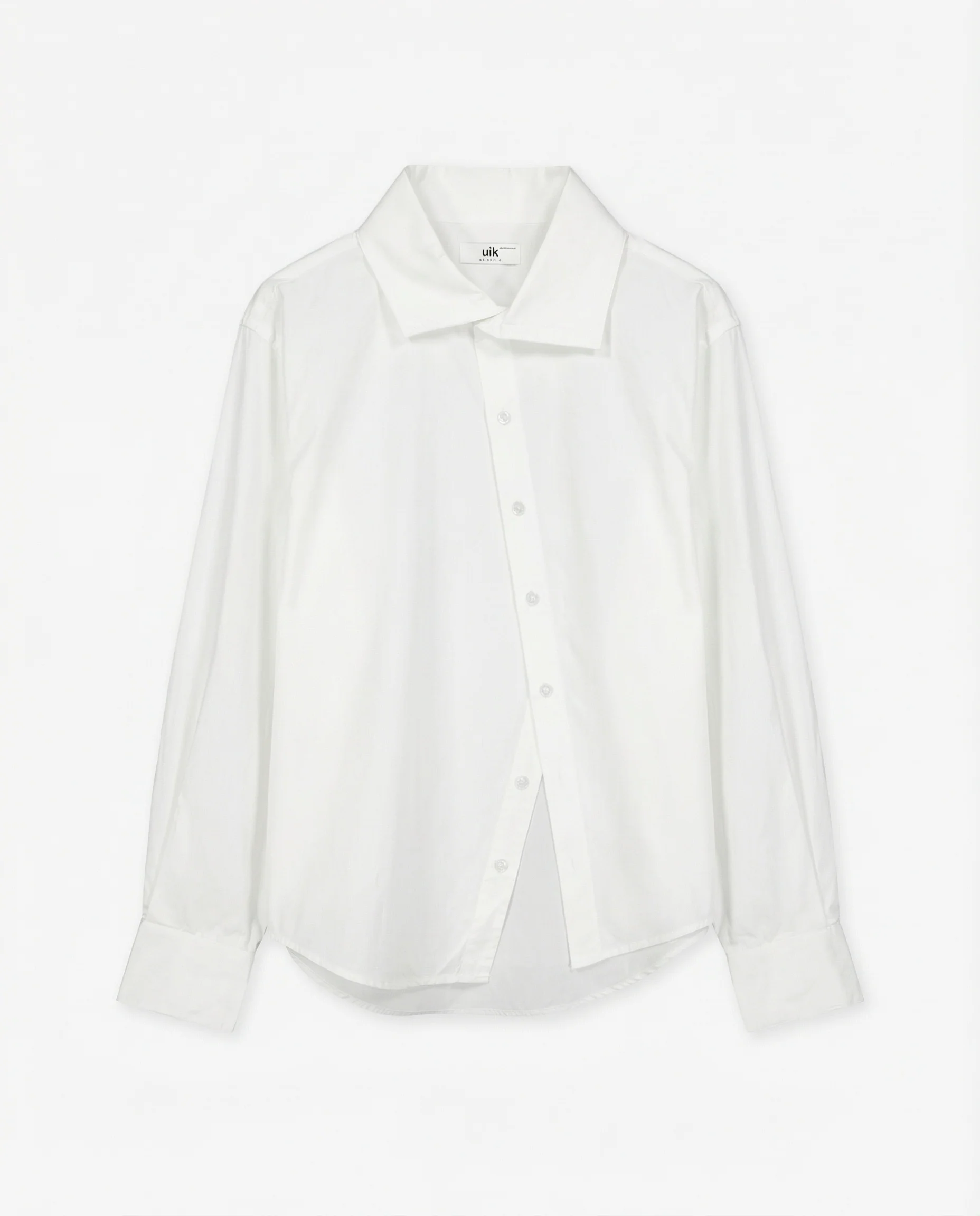 Camisa blanca botones asimétricos - Yani - Image 2