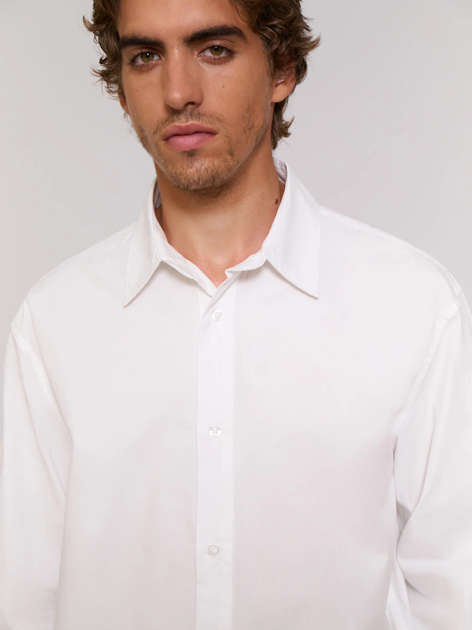 Camisa blanca regular fit - ULK James