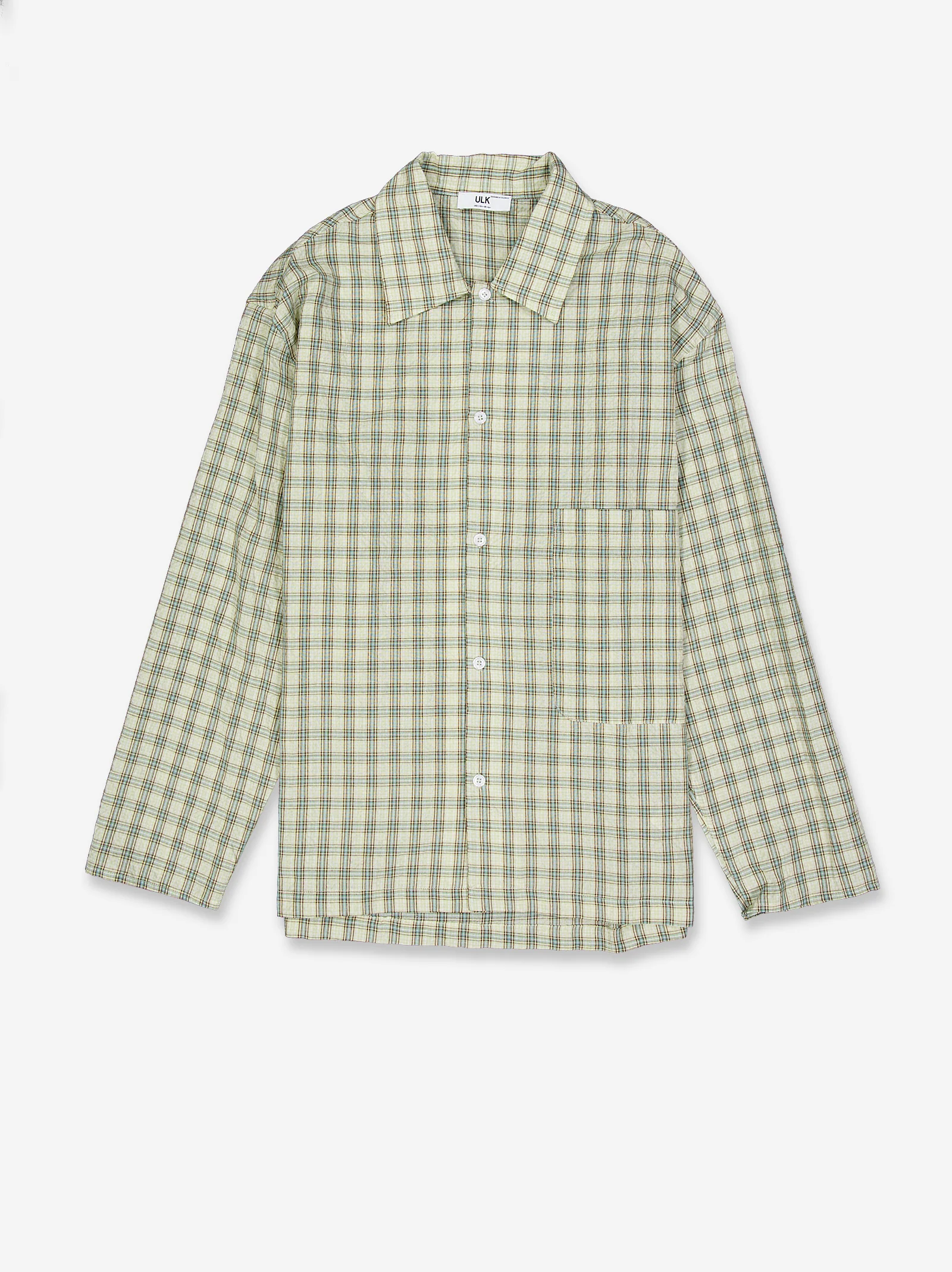 Camisa de cuadros ligera con bolsillo Axis - Image 2