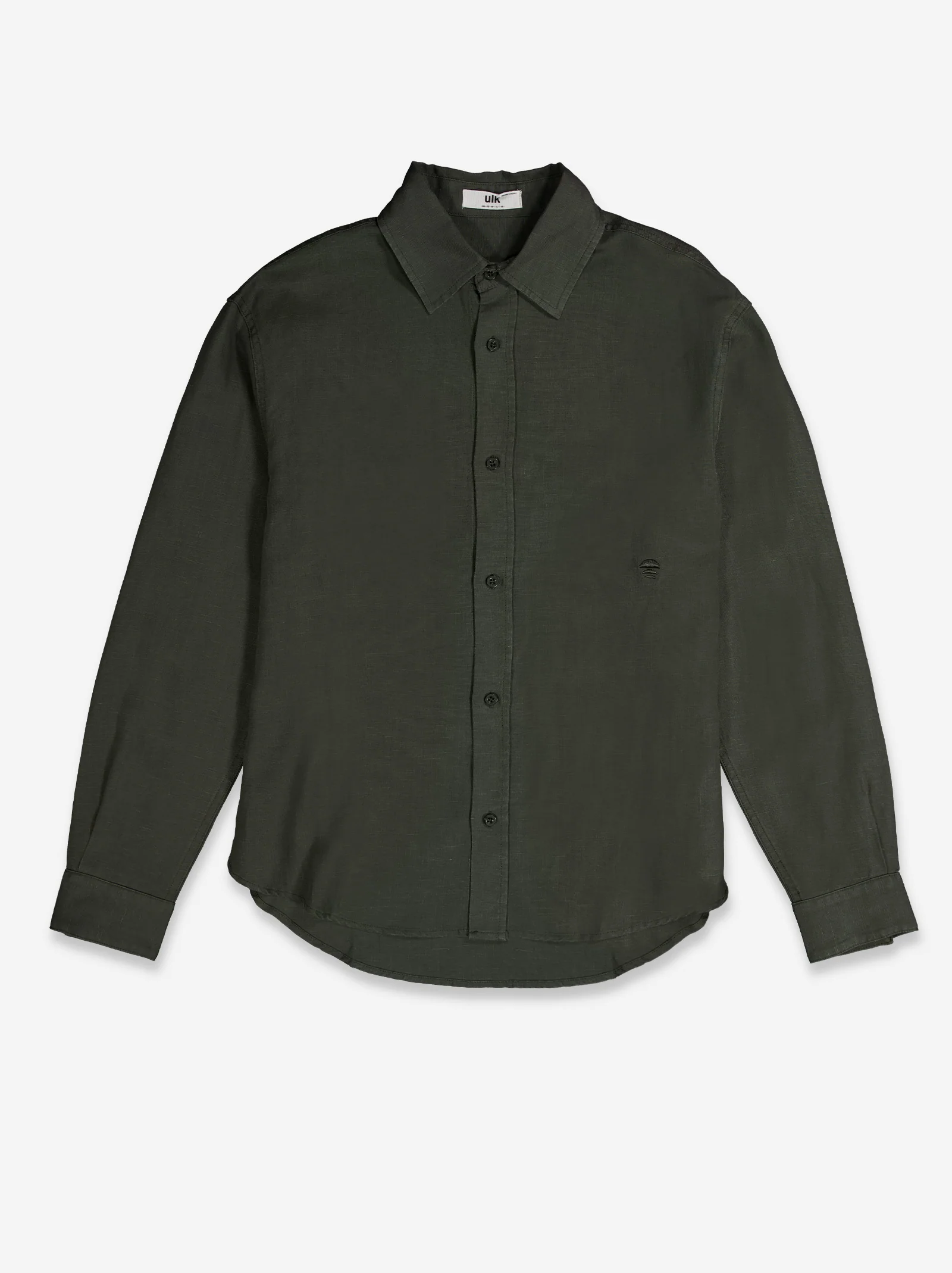 Camisa de lino manga larga - Bambu - Image 2