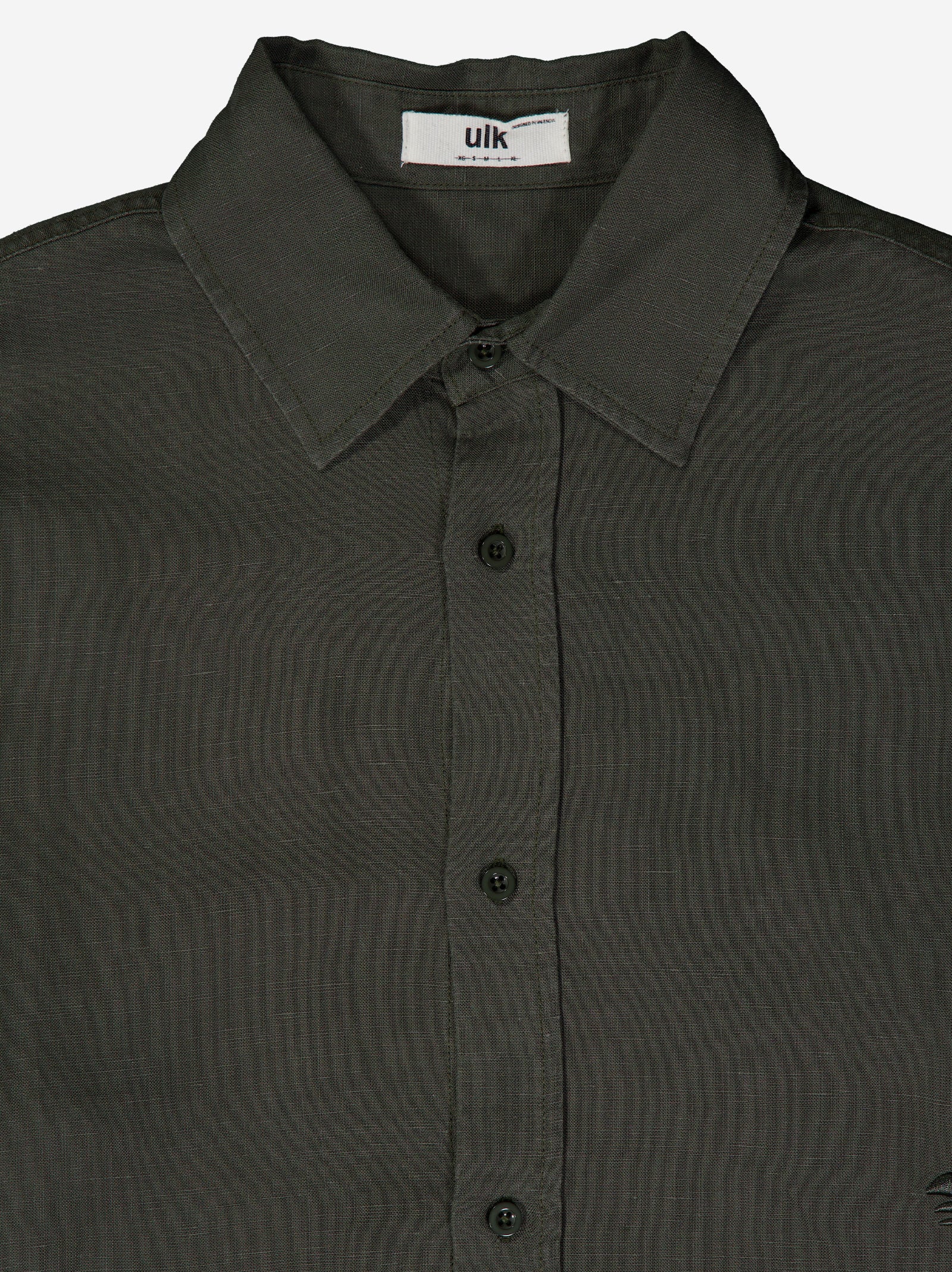 Camisa de lino manga larga - Bambu - Image 3
