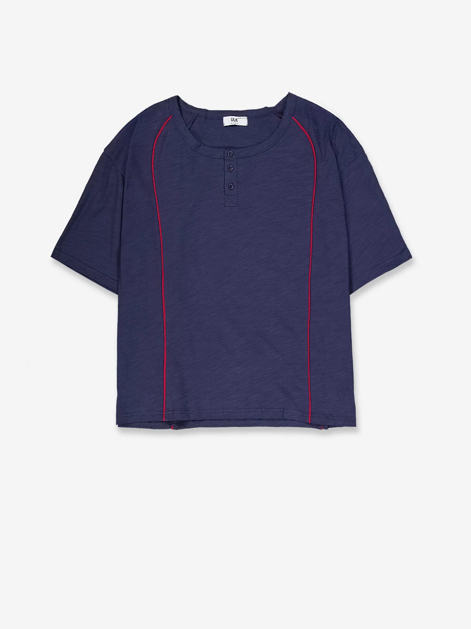 Camiseta azul con detalles en contraste - Atlas - Image 2