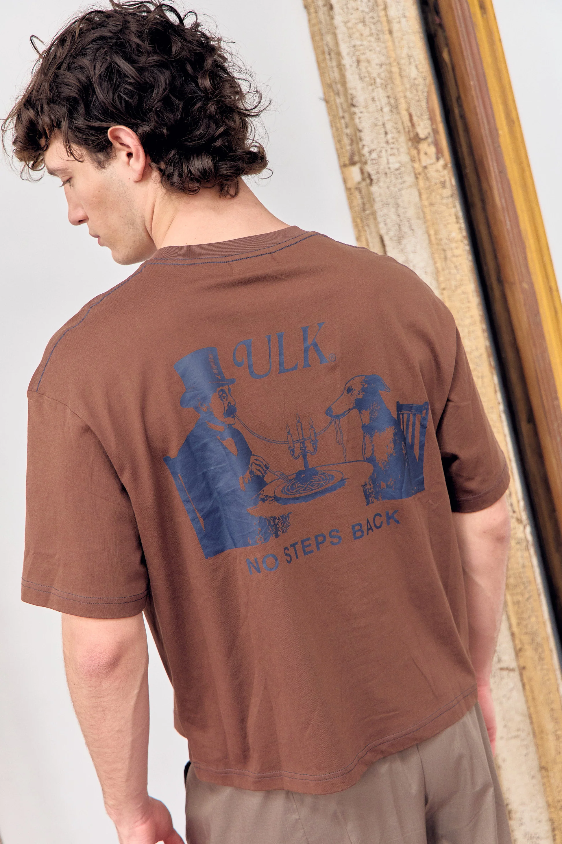 Camiseta de manga corta Boxy