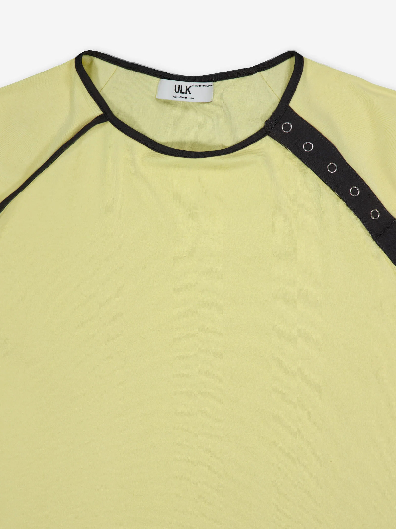 Camiseta de manga larga con cuello de botones asimétrico - Elior - Image 3