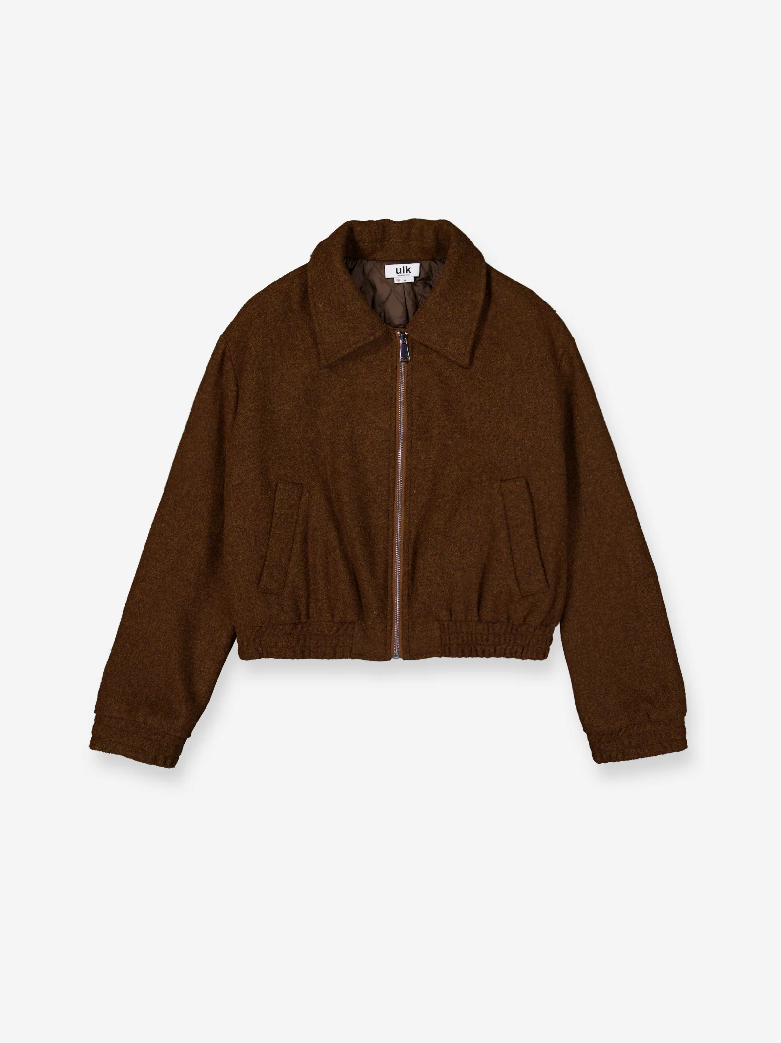 Cazadora bomber texturizada - Ivory - Image 2