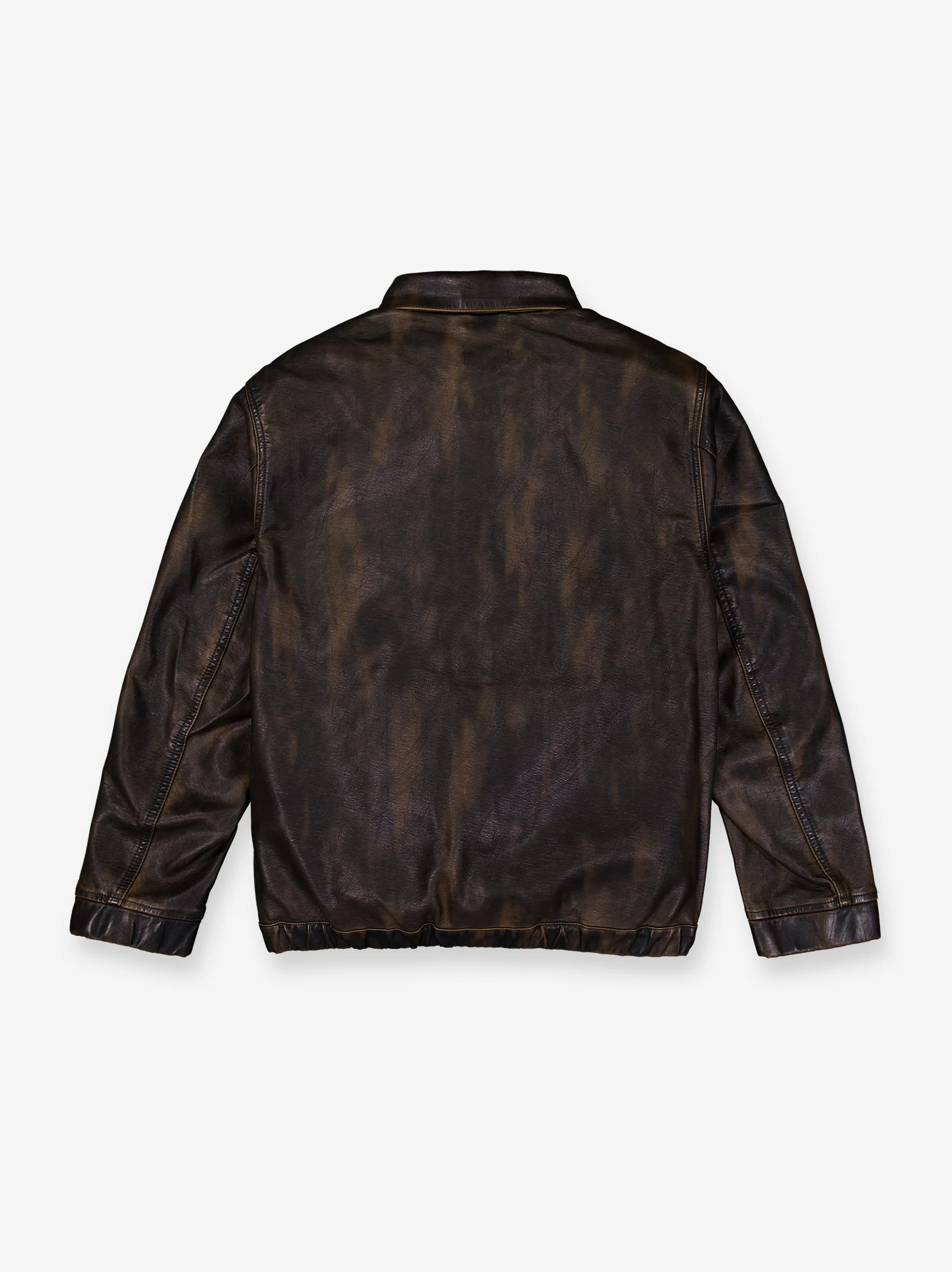 Cazadora bomber desgastada efecto piel - Nilo - Image 4
