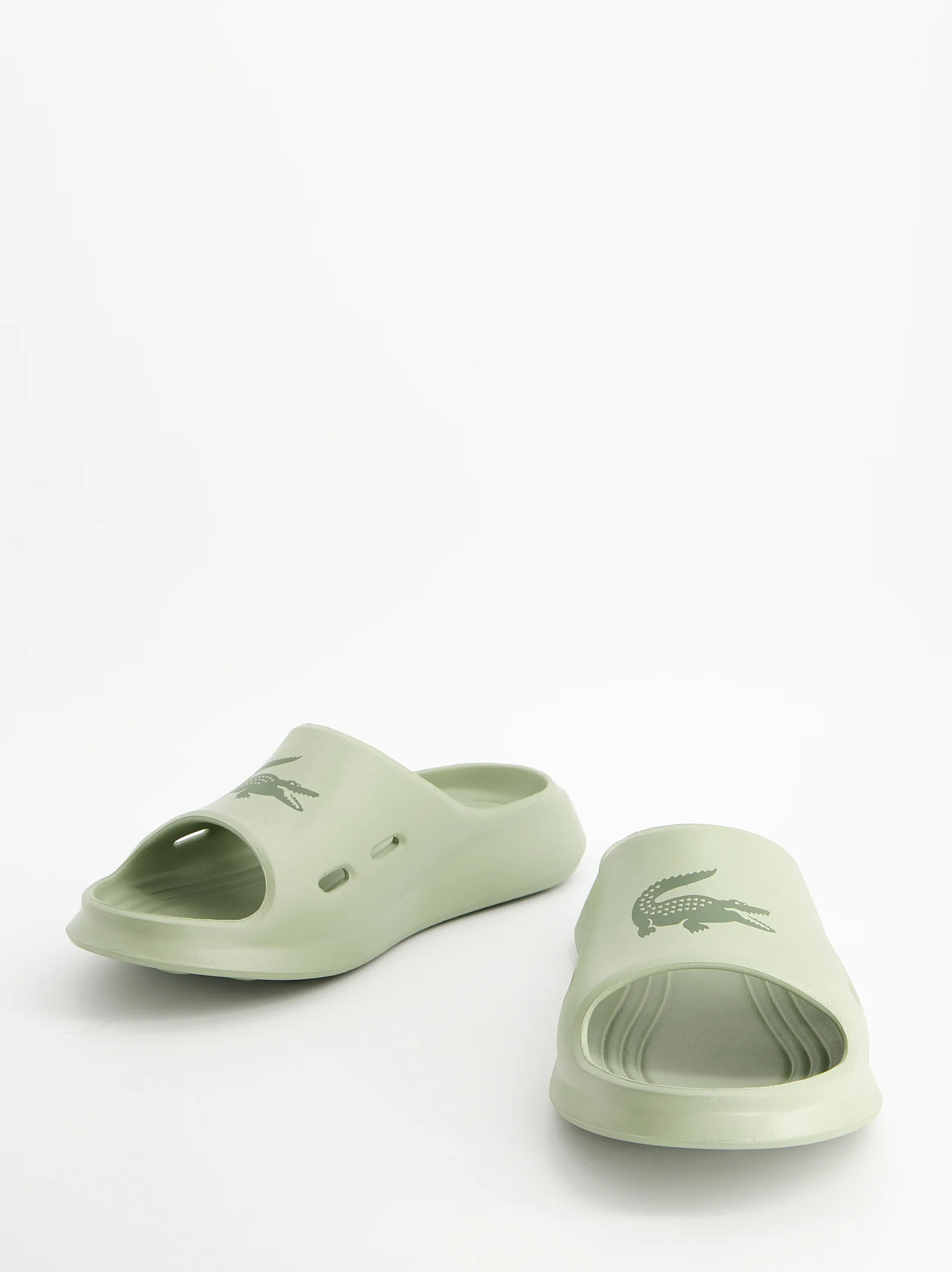 Chanclas de goma tipo pala con suela chunky - Lacoste Meduz Slide - Image 3