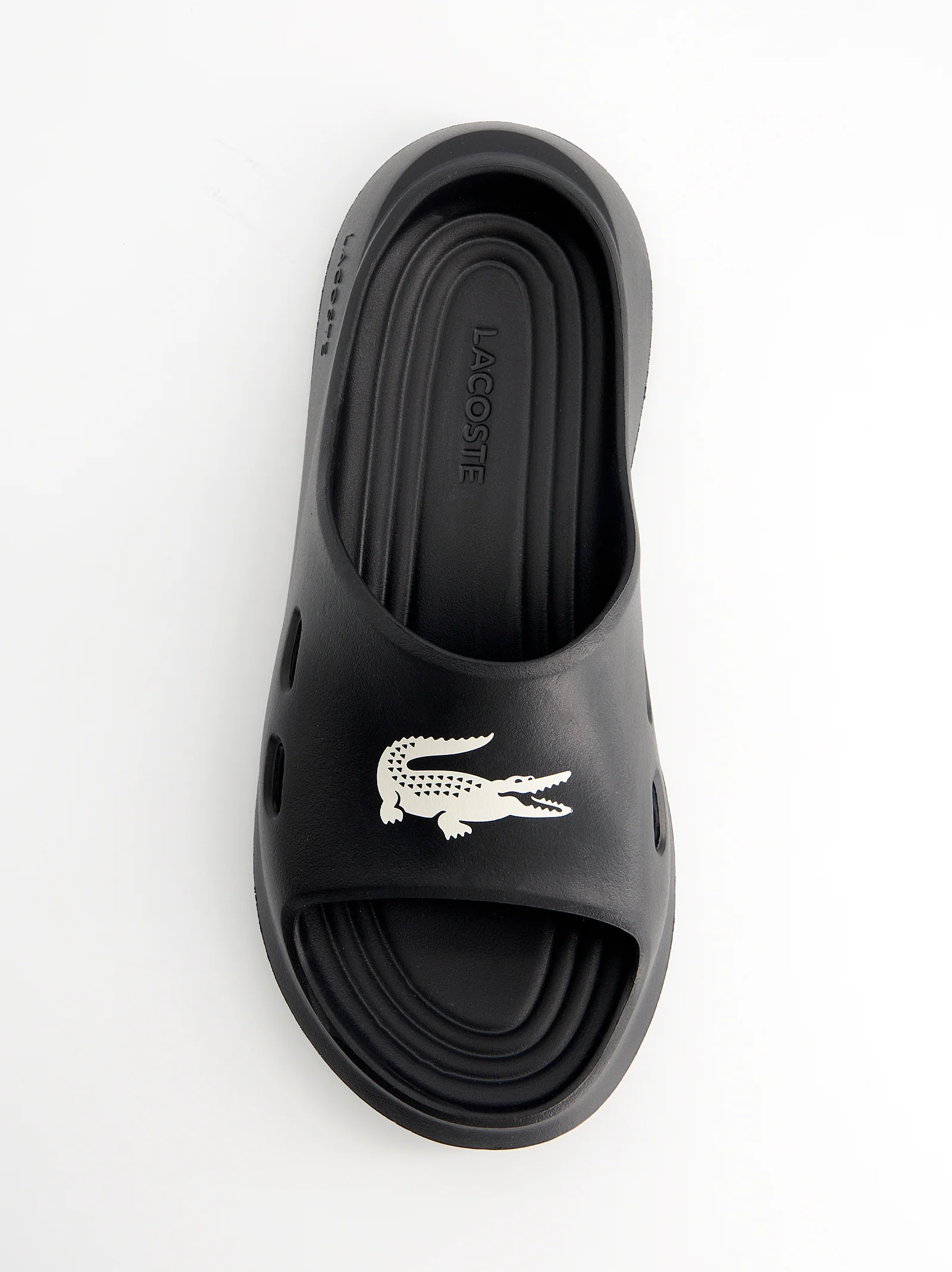 Chanclas de goma tipo pala con suela chunky - Lacoste Meduz Slide