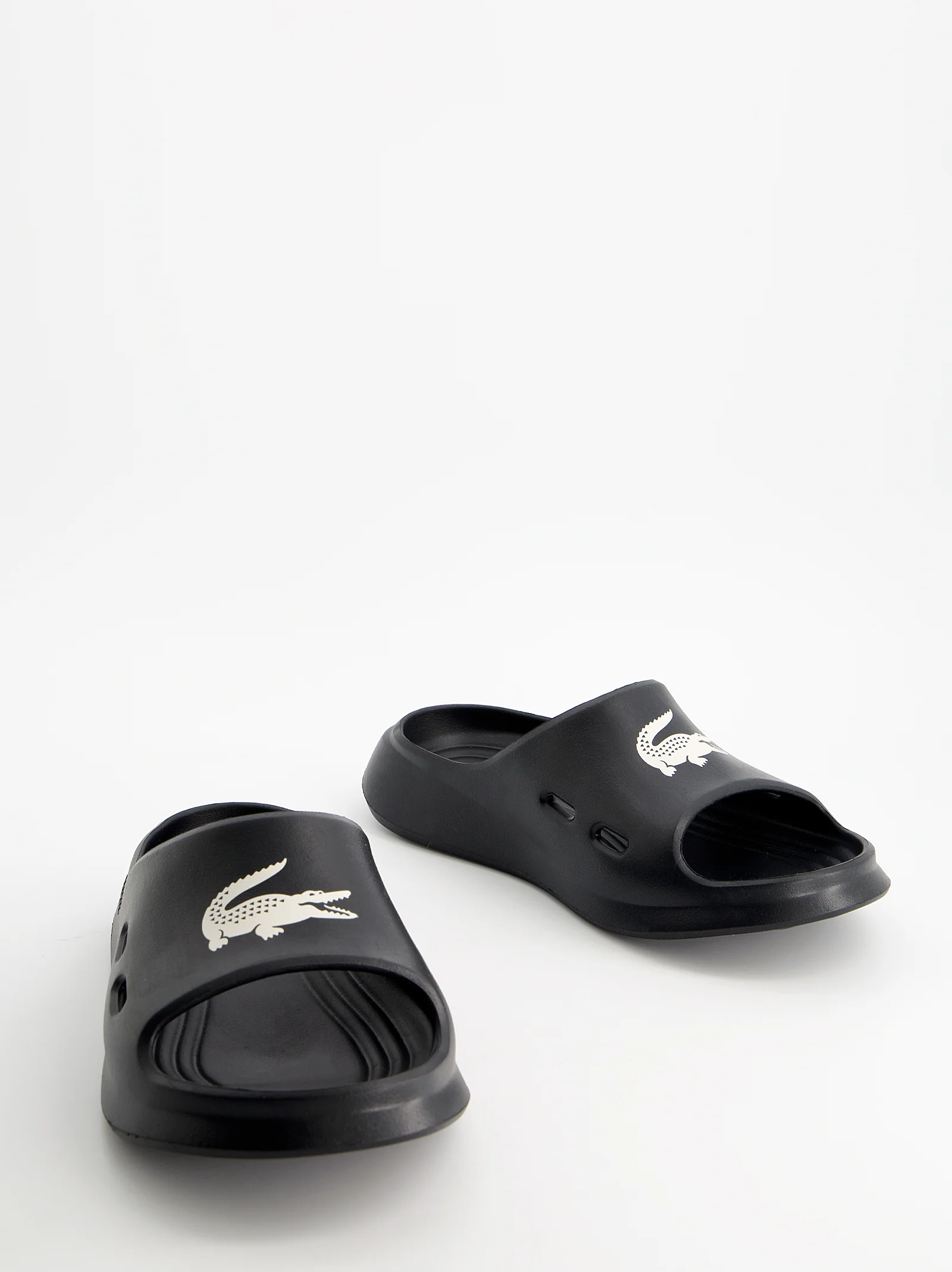 Chanclas de goma tipo pala con suela chunky - Lacoste Meduz Slide - Image 5