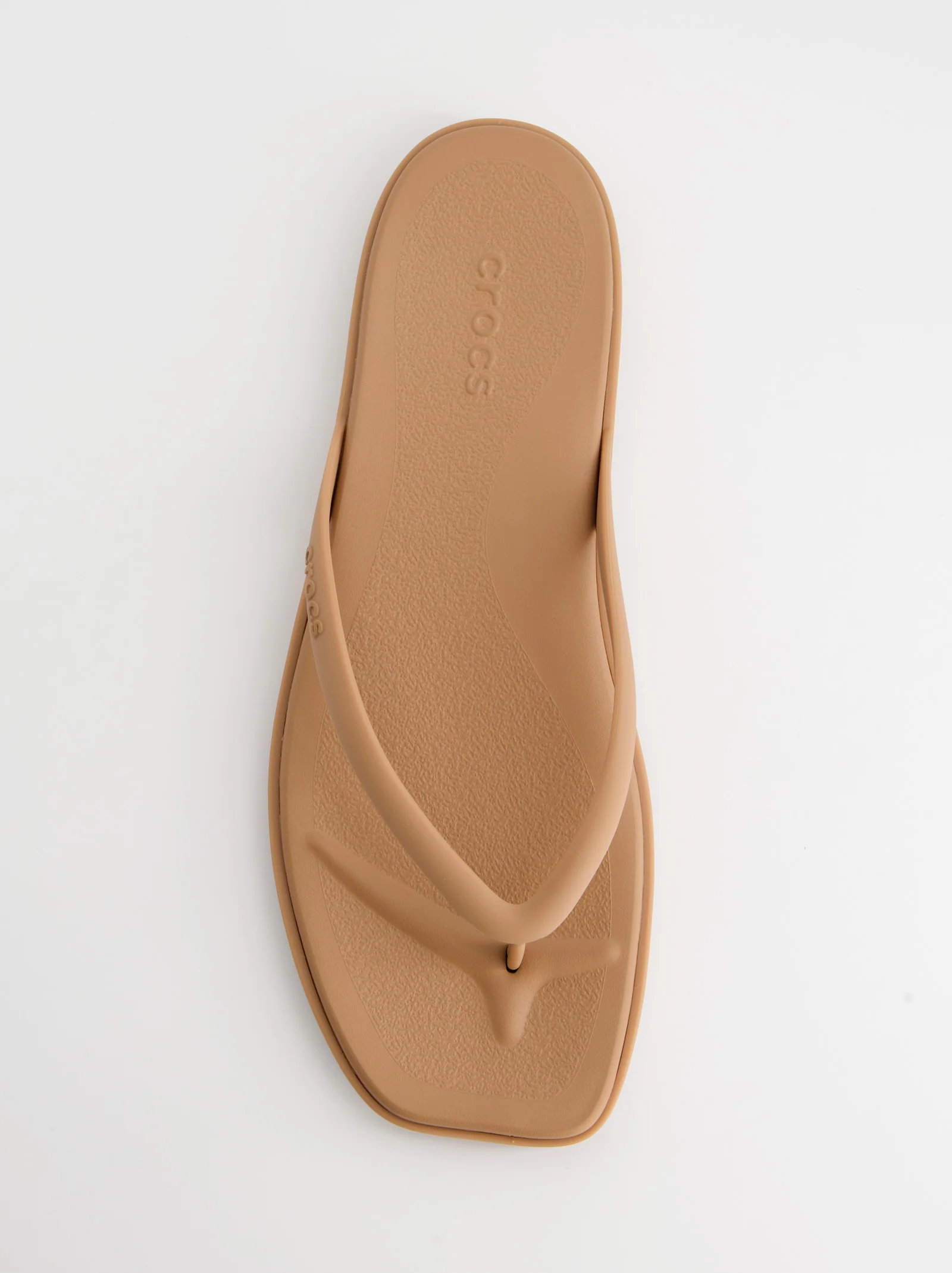 Chanclas de goma y punta cuadrada - Crocs Miami Flip