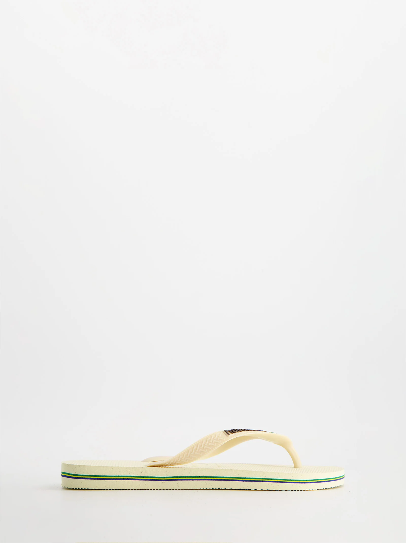 Chanclas Havaianas Brasil Logo Buttercream - Image 2
