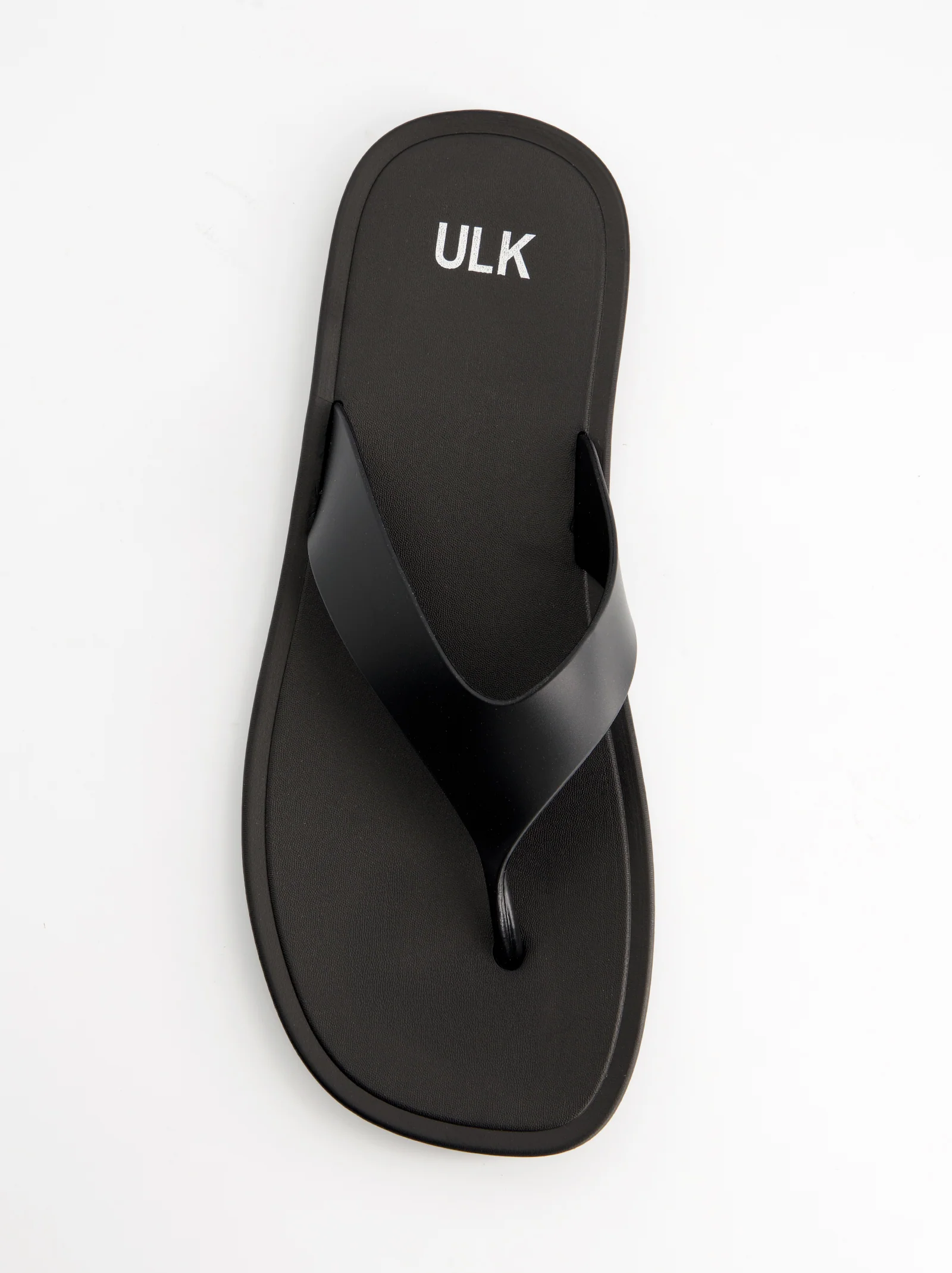 Chanclas negras de dedo efecto mate - Strik