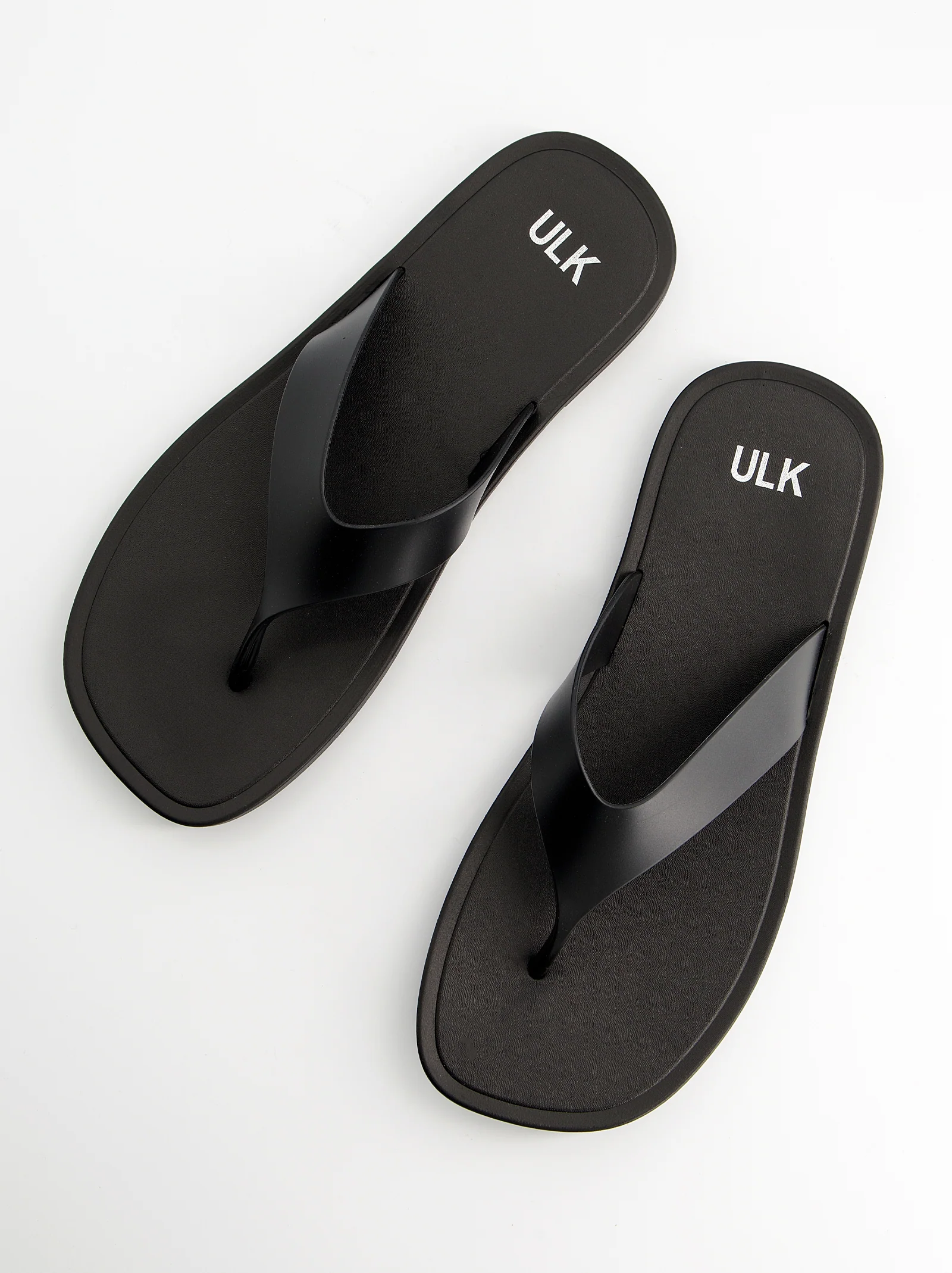 Chanclas negras de dedo efecto mate - Strik - Image 3