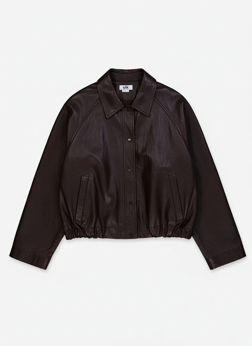 Chaqueta bomber efecto piel - ULK Cleo - Image 2