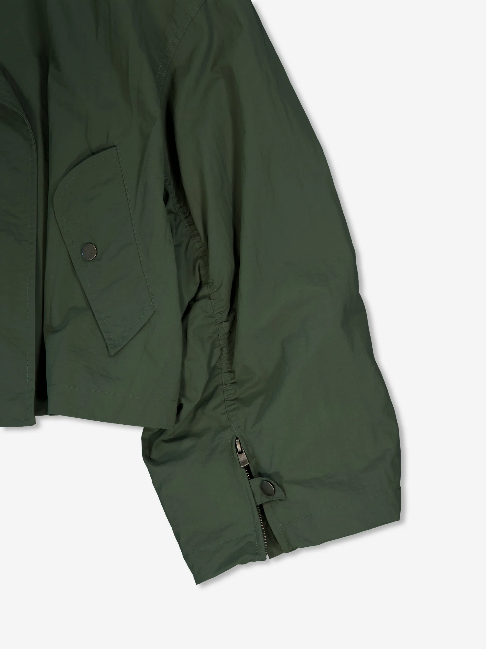Chaqueta técnica de cuello alto con mangas fruncidas Gemms - Image 4
