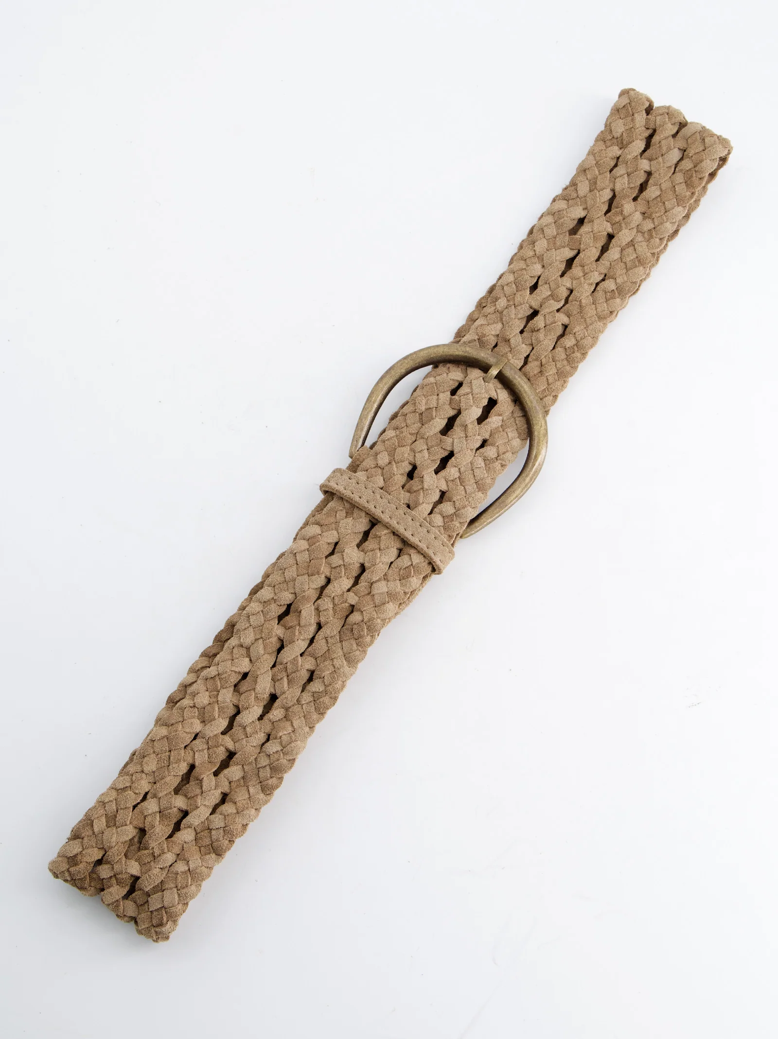 Cinturón Trenzado Beige Con hebilla - Rivo - Image 4