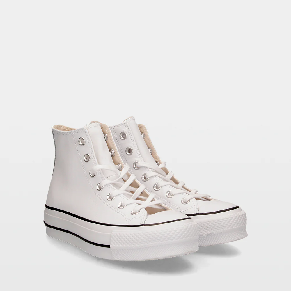 Converse Chuck Taylor All Star Platform High Top - Zapatillas blancas plataforma - Image 2