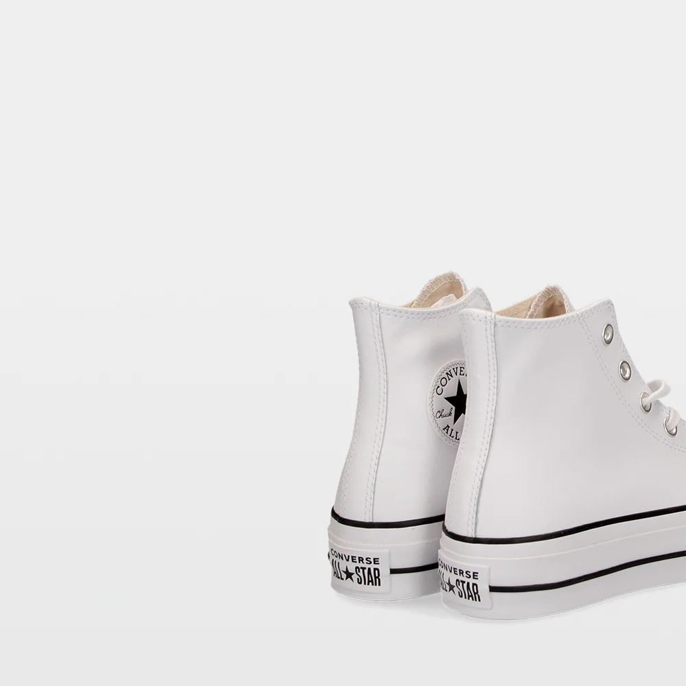 Converse Chuck Taylor All Star Platform High Top - Zapatillas blancas plataforma - Image 3