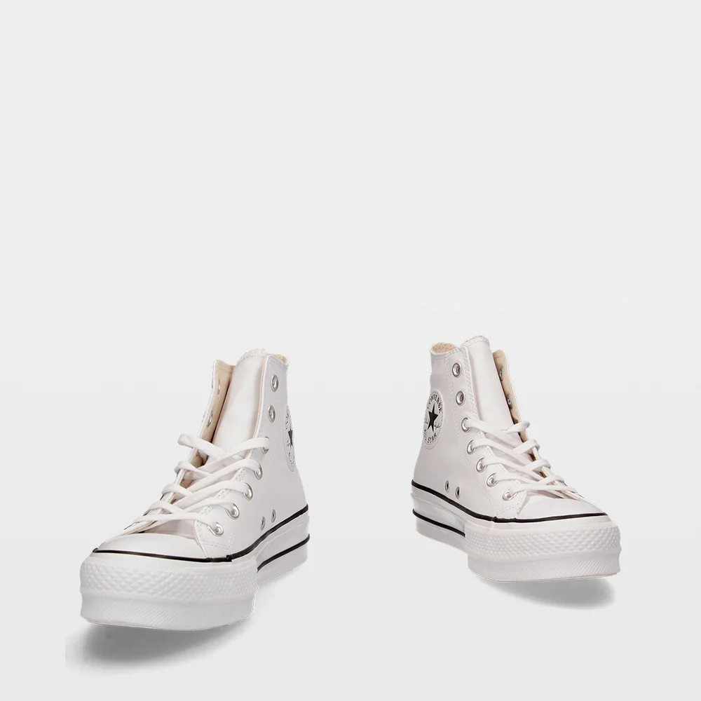 Converse Chuck Taylor All Star Platform High Top - Zapatillas blancas plataforma - Image 4